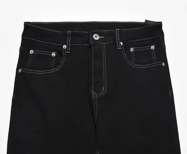 Vintage American high street men's trendy patchwork flared jeans Size US 32 / EU 48 - 3 Thumbnail