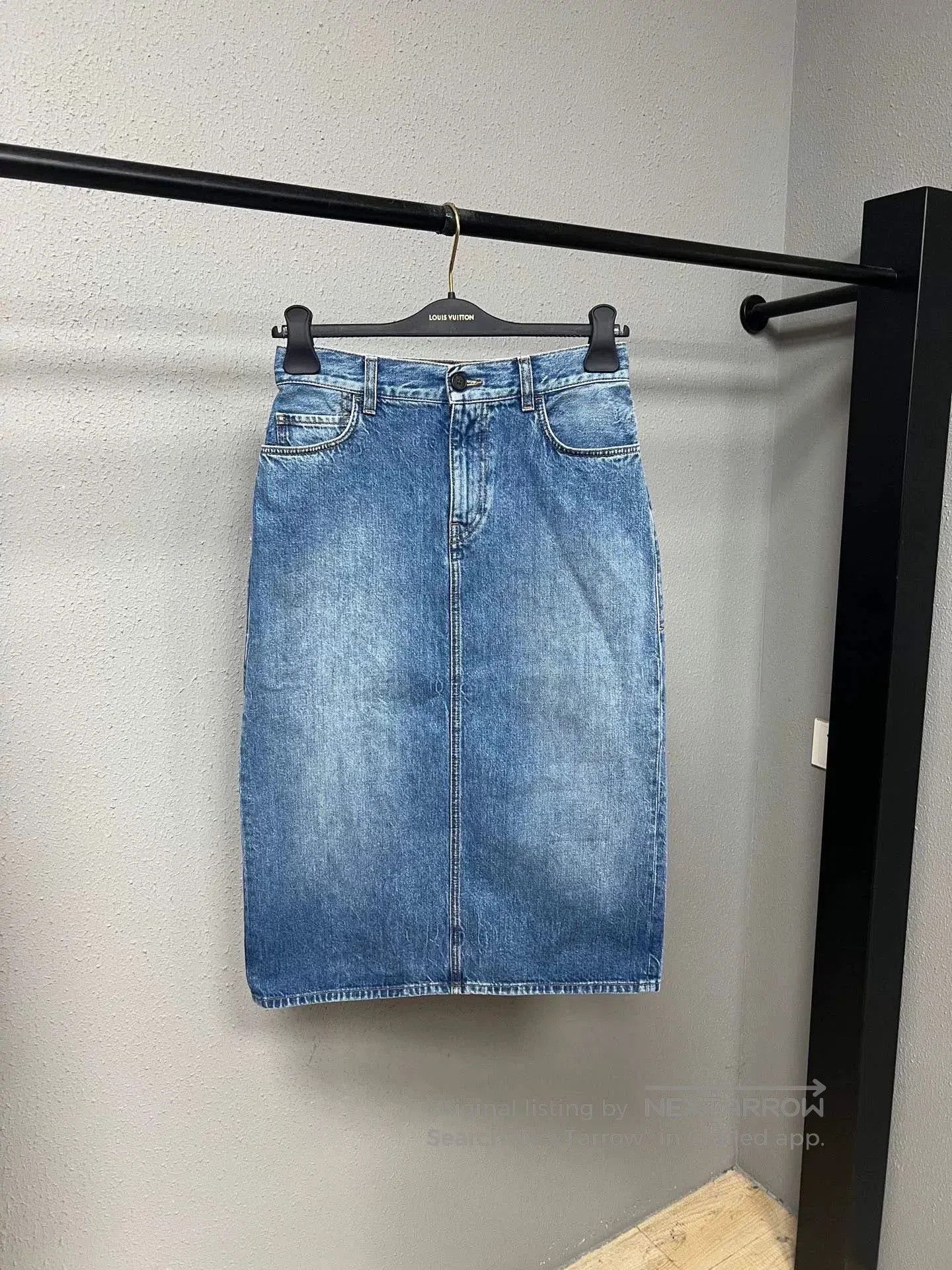 The Row The Row Tima Denim Skirt. Size 22" - 1 Thumbnail