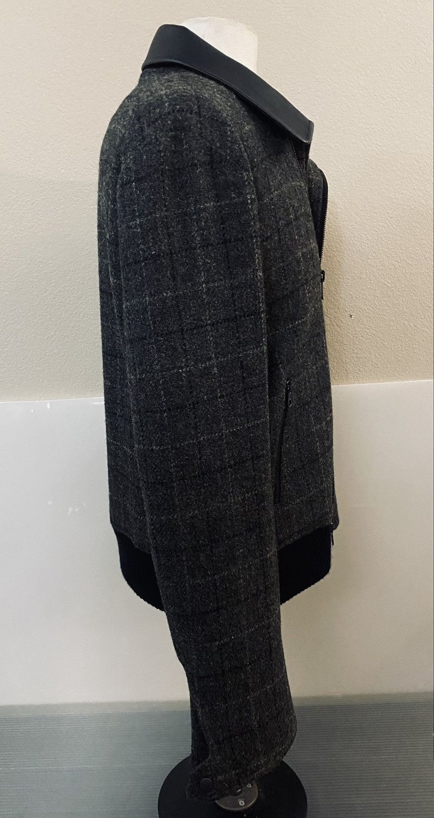 Rag & Bone Rag & Bone 🇺🇸 x Harris tweed wool lambskin B-15 bomber 46 NWT Size US XL / EU 56 / 4 - 4 Thumbnail