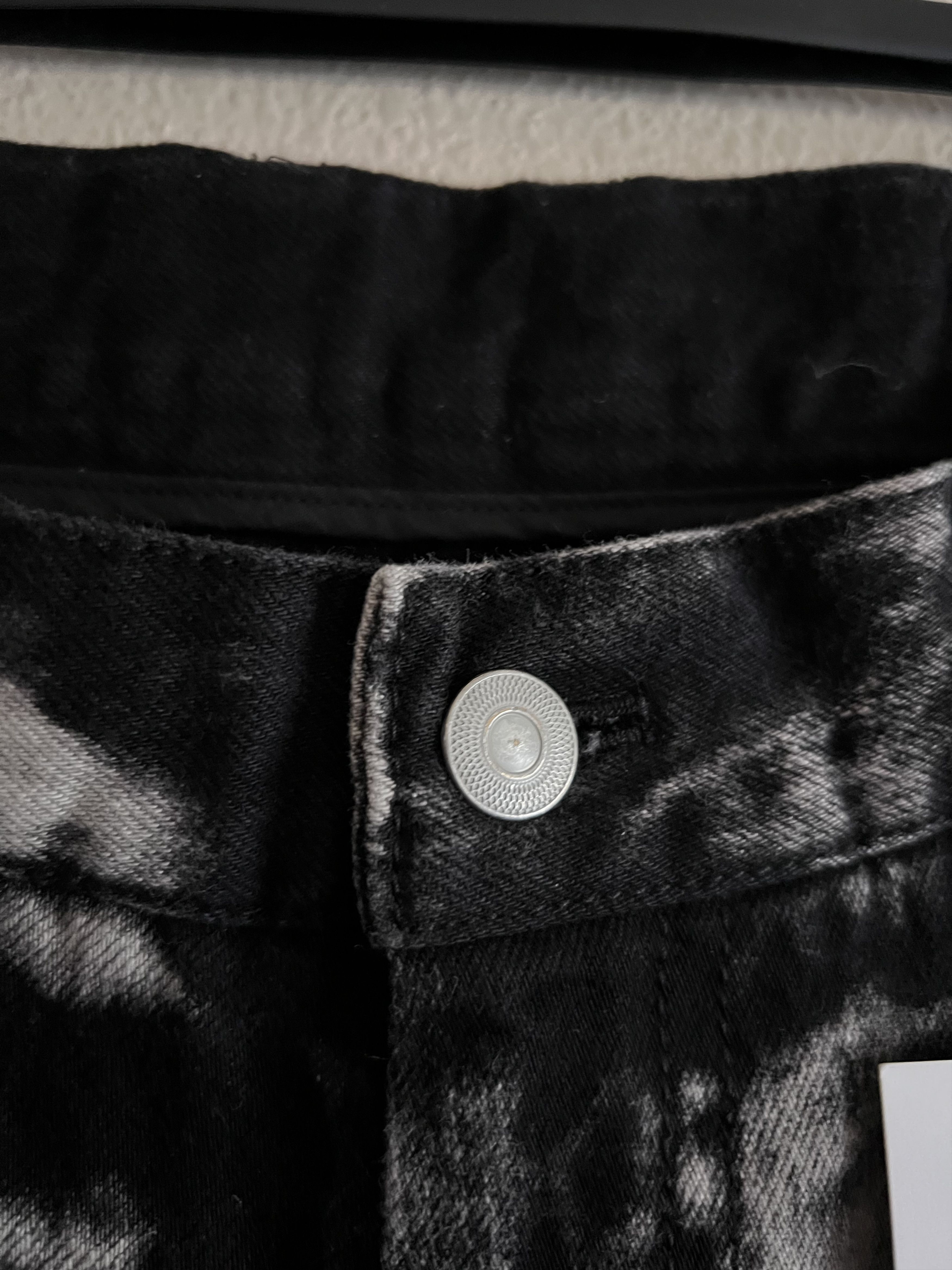 Other GOOMHEO Dystopian Beach Black and White Bootcut Jeans Size US 32 / EU 48 - 4 Thumbnail