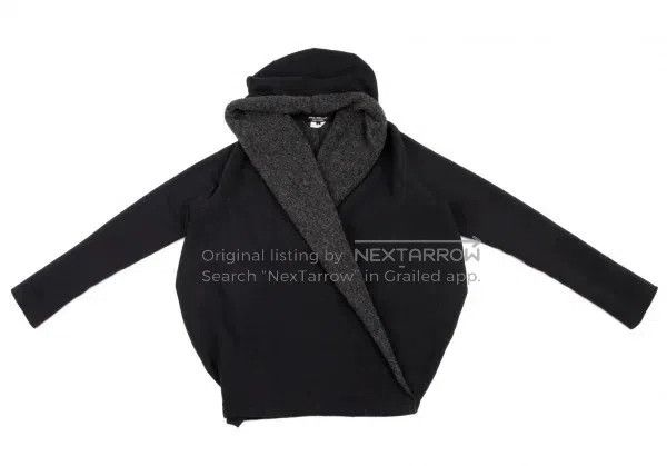 Comme des Garcons Comme Des Garcons Dark gray retro hooded top Size S / US 4 / IT 40 - 2 Thumbnail