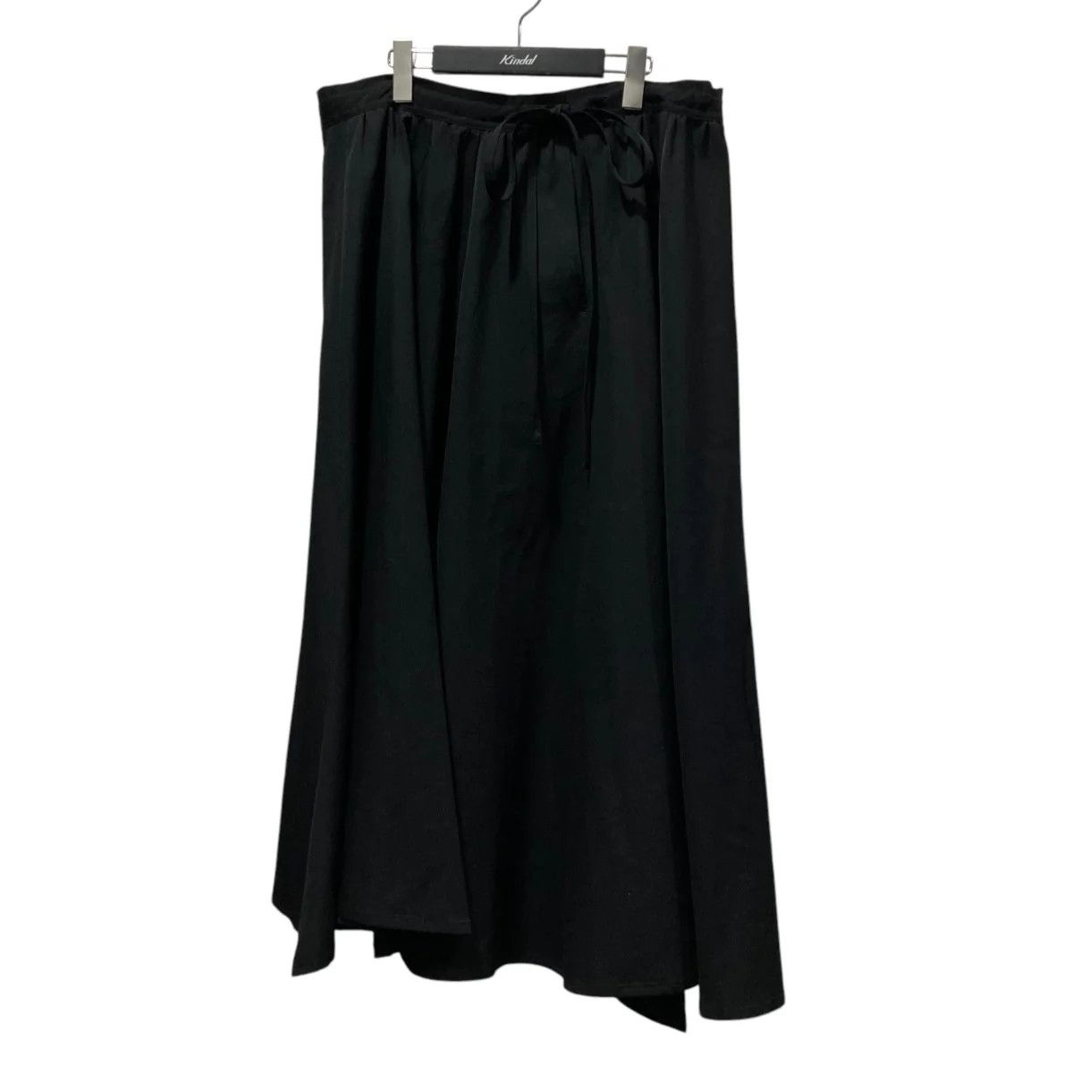 YOHJI YAMAMOTO GABARDINE GATHER SKIRTS