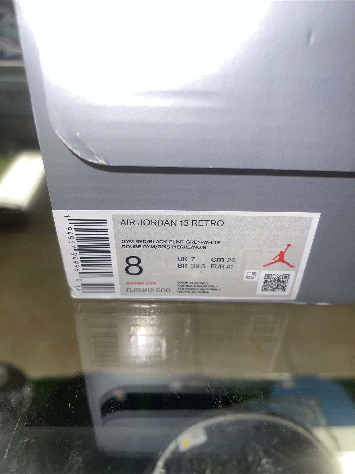 Jordan Brand Size 8 - Jordan 13 Gym Red Flint Grey Size US 8 / EU 41 - 6 Thumbnail