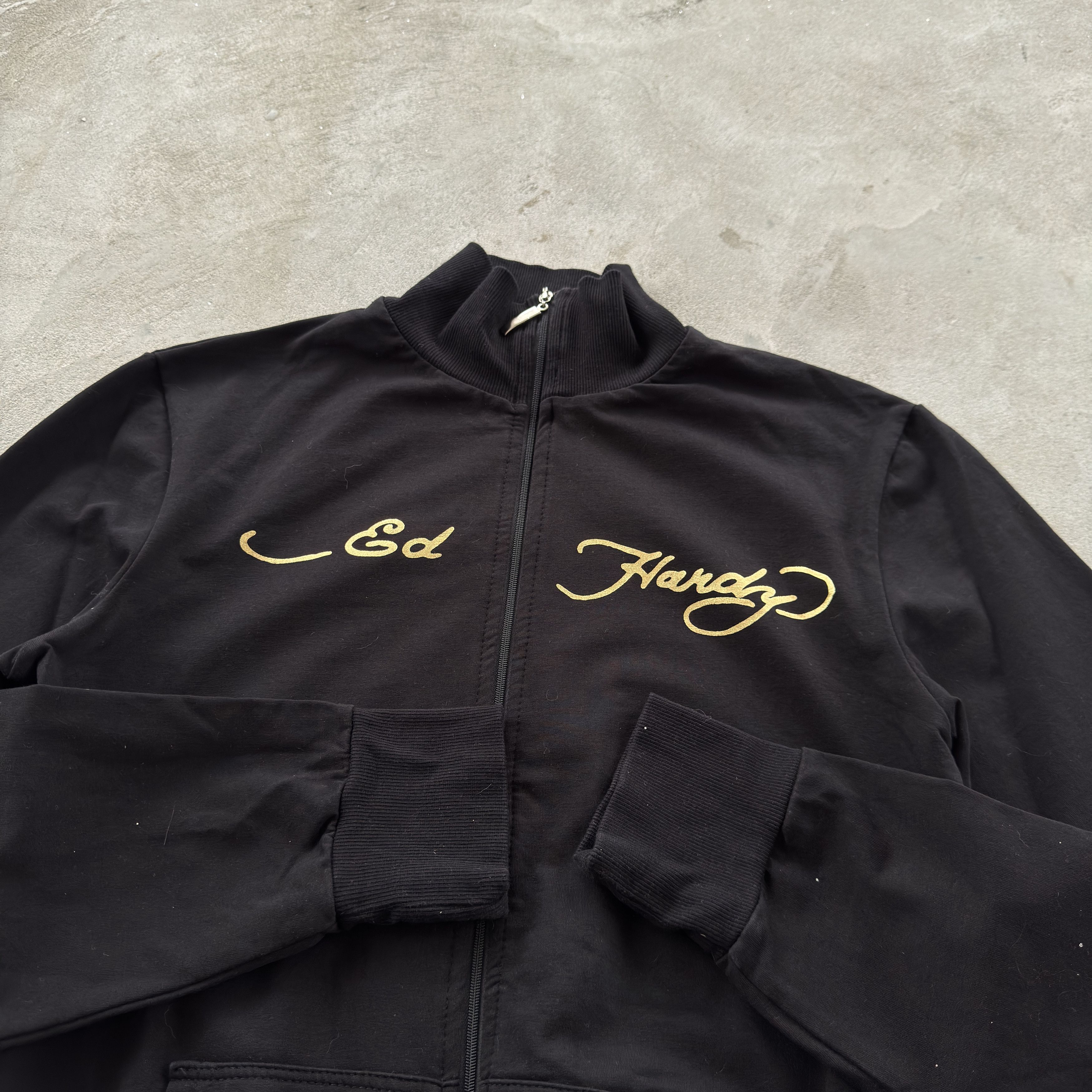 Ed Hardy Vintage Ed Hardy Cotton Full Zip Jacket Size M / US 6-8 / IT 42-44 - 5 Thumbnail