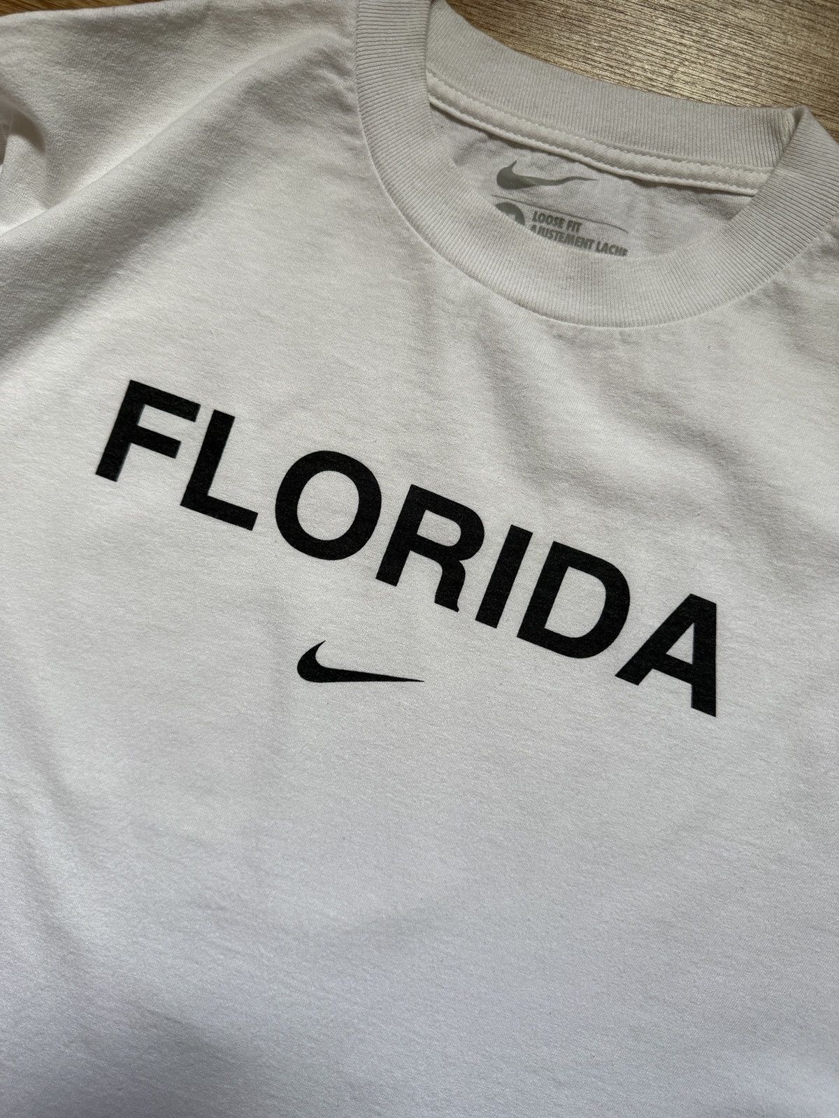 Nike Nike Florida White Tee T shirt Size US M / EU 48-50 / 2 - 5 Thumbnail