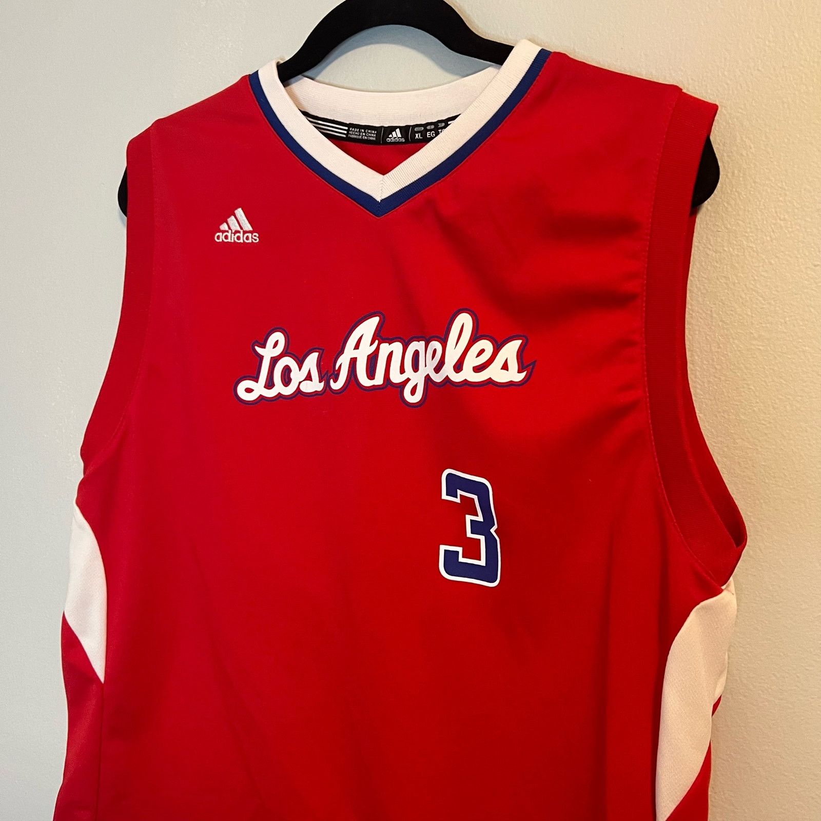 Adidas Chis Paul Los Angeles Clippers Adidas Red NBA Jersey Size XL Size US XL / EU 56 / 4 - 6 Thumbnail