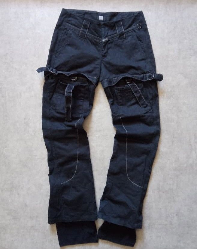 Marithe + Francois Girbaud Marithe Francois Girbaud MFG Parachute Bondage Cargo Pants Size US 30 / EU 46 - 1 Thumbnail