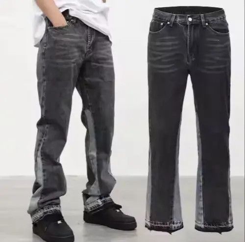 Japanese Brand Mizuhara x Kida Patchwork Mens Flared Jeans Size US 32 / EU 48 - 1 Thumbnail