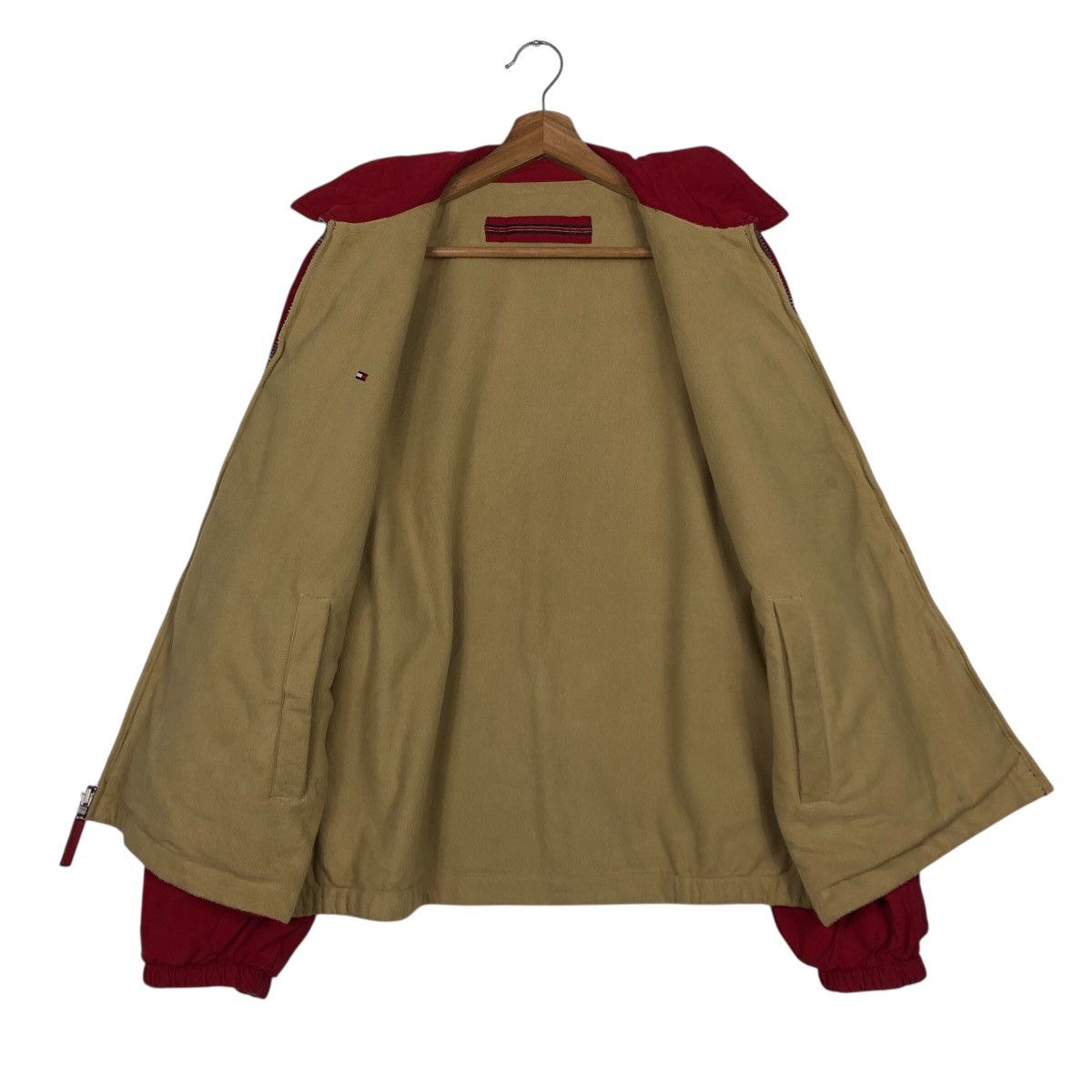 Japanese Brand 📌Vintage Reversible Bomber Jacket Detroit Tommy Hilfiger Size US M / EU 48-50 / 2 - 16 Thumbnail