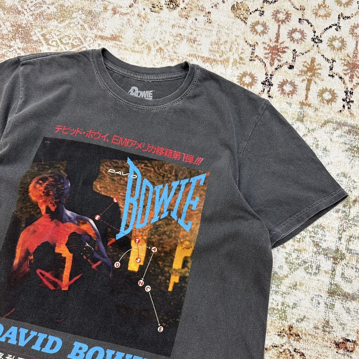 Band Tees × Vintage Vintage Bowie T-shirts Band Rock Big Logo Japan Y2K 00s Size US M / EU 48-50 / 2 - 5 Thumbnail