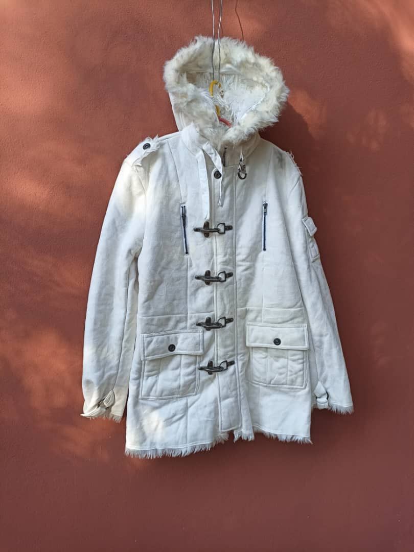 In The Attic In The Attic Faux Fur duffle Jacket Size L / US 10 / IT 46 - 1 Thumbnail
