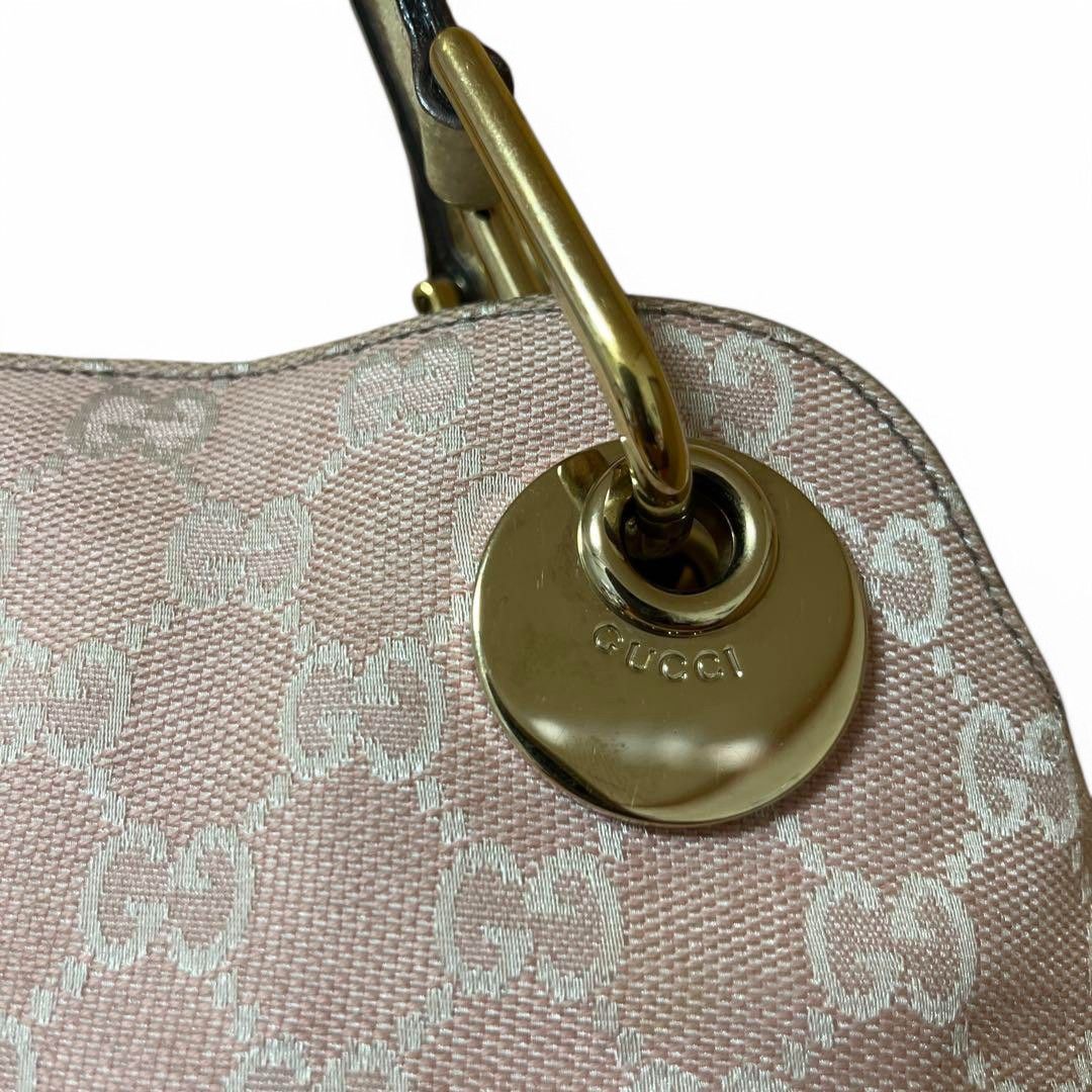 Gucci Gucci - Princess Eclipse Vintage Pink Leather Shoulder Bag Size ONE SIZE - 3 Thumbnail