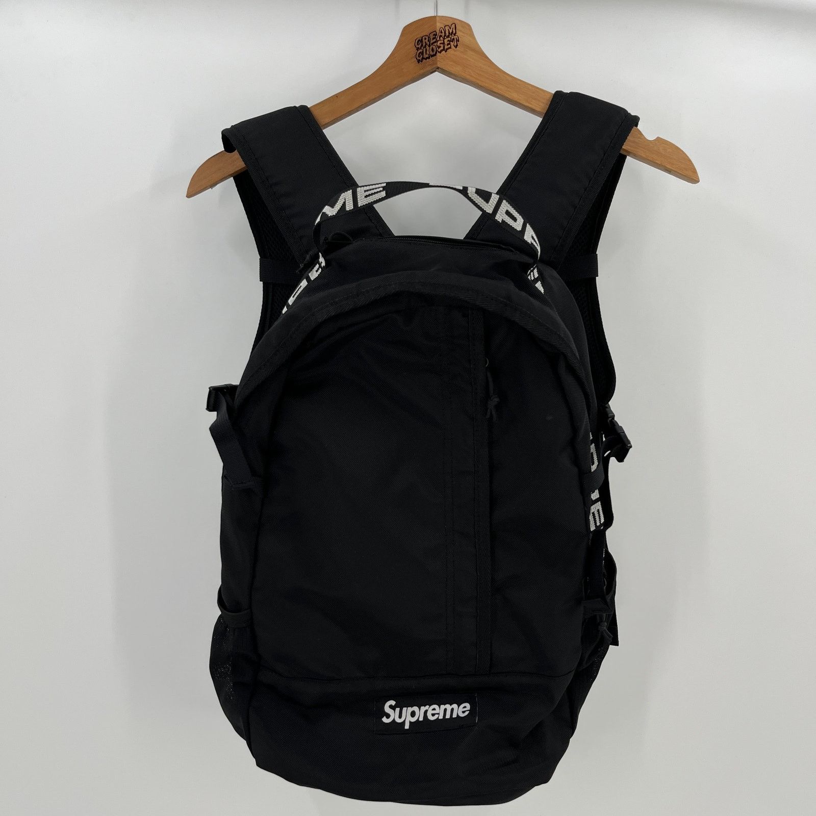 Supreme SS18 Supreme Backpack Black | Grailed