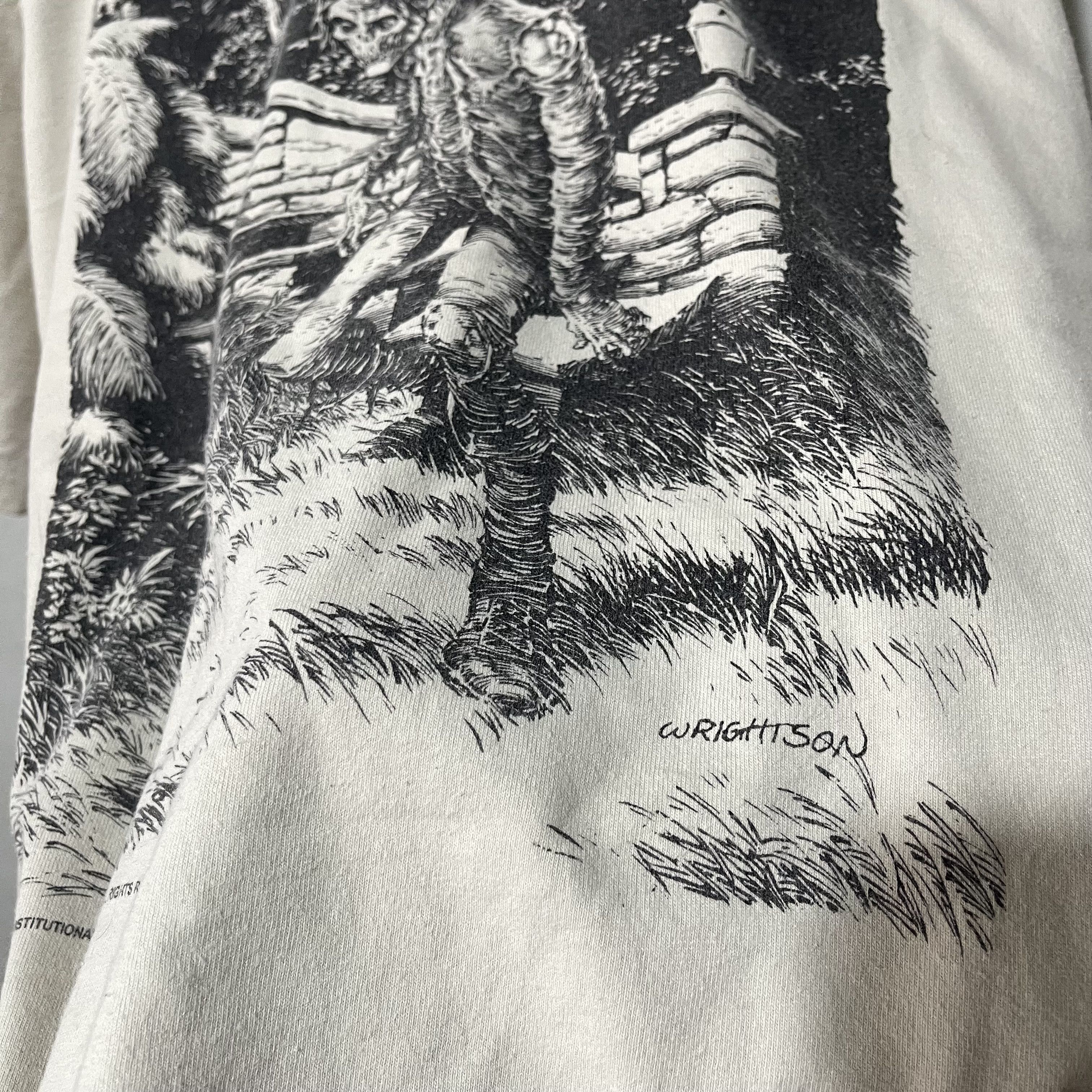 Vintage Vintage 2000 Bernie Wrightson Shirt Size US XL / EU 56 / 4 - 4 Thumbnail