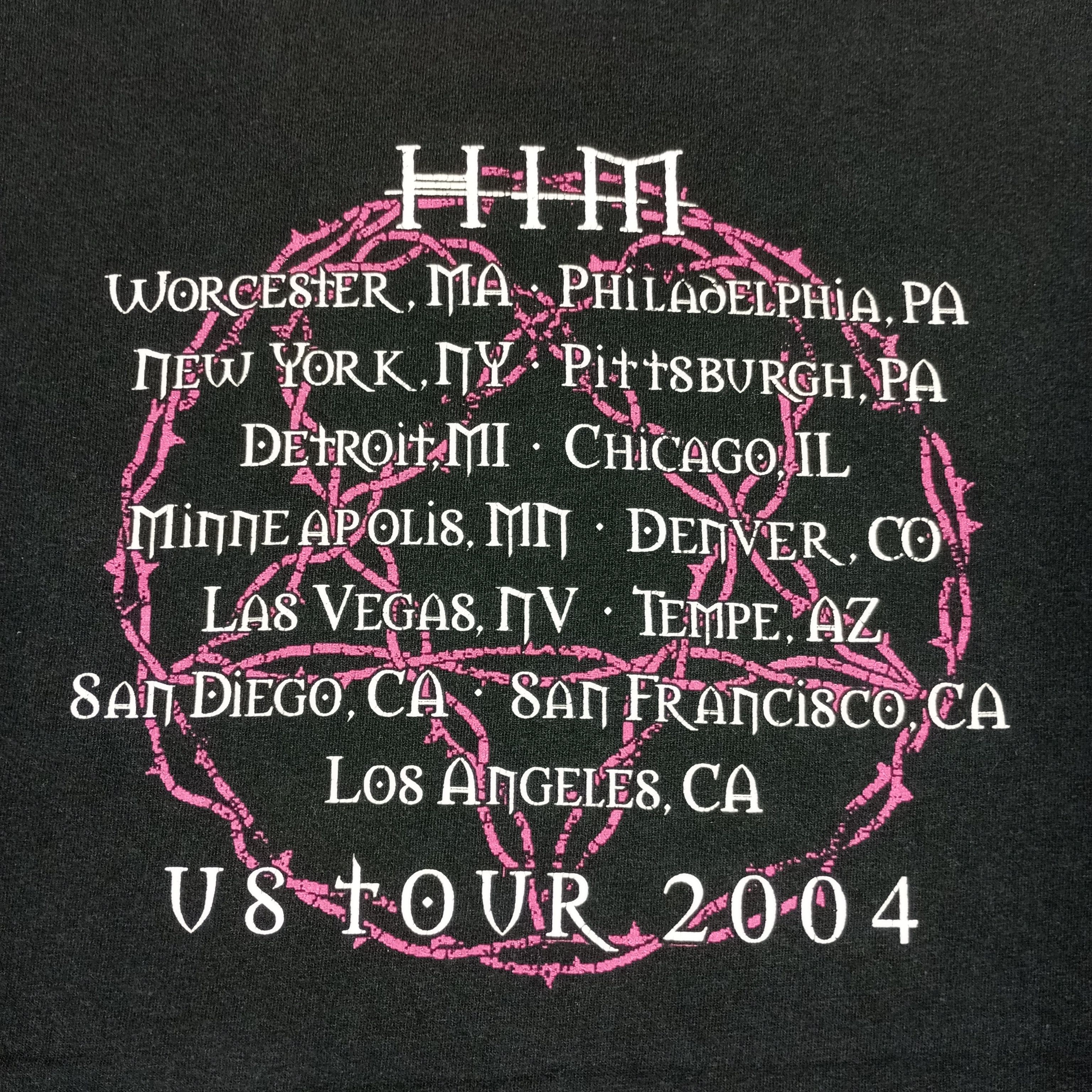 Band Tees × Vintage HIM Rock Band Tour Vintage Tshirt Size US L / EU 52-54 / 3 - 2 Thumbnail