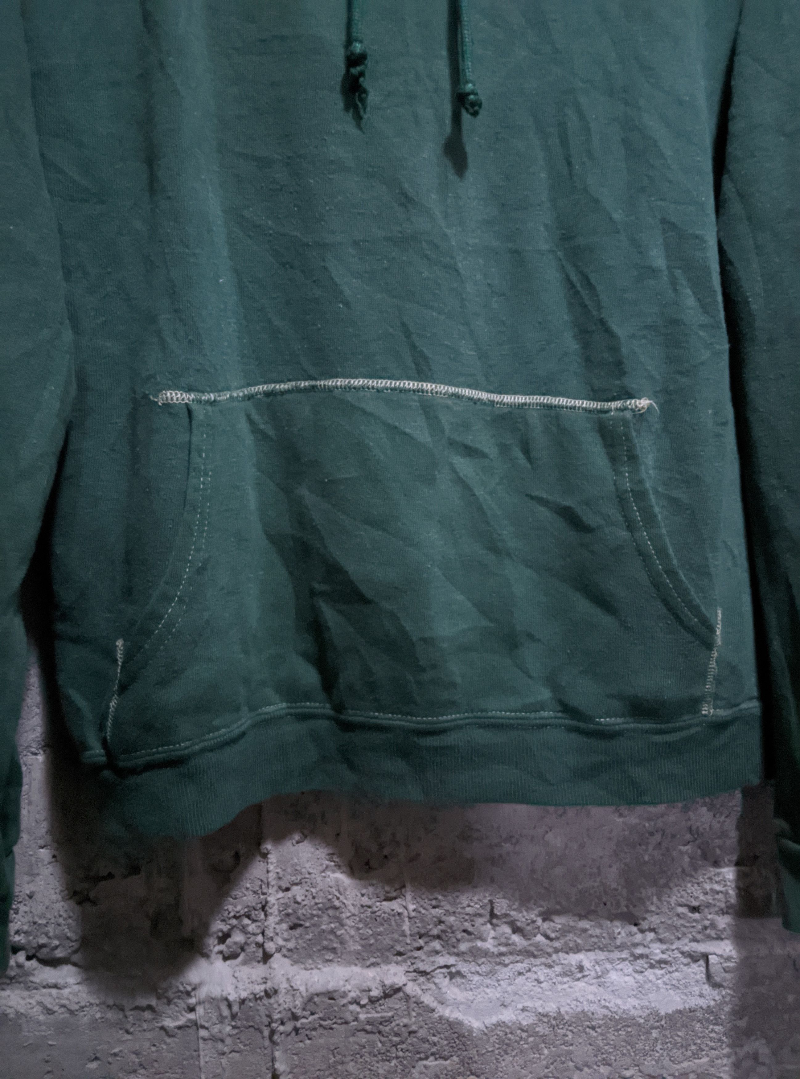 Vintage Vintage 50s 60s blank hoodie pine green truevintage Size US L / EU 52-54 / 3 - 4 Thumbnail