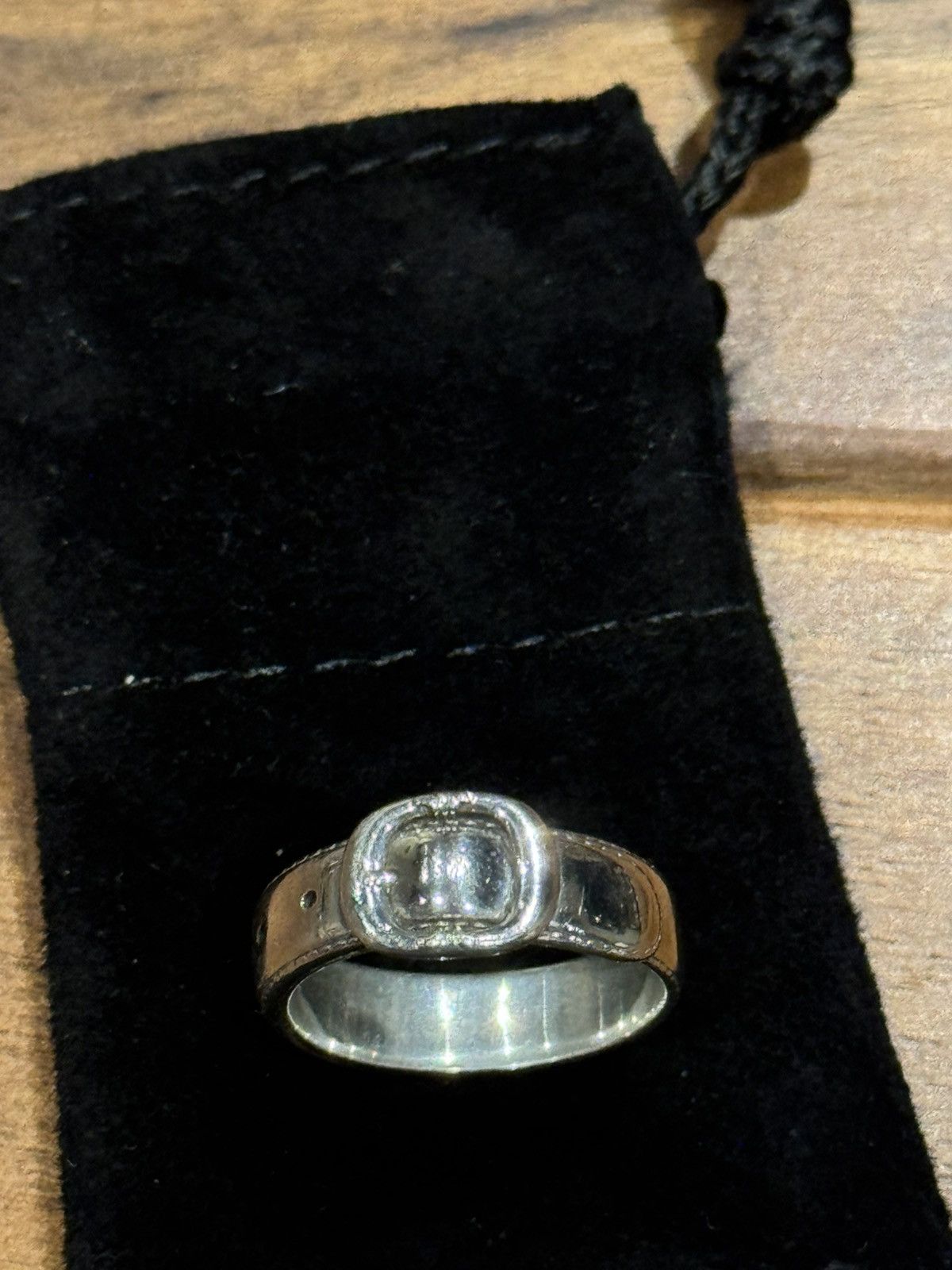 アクセサリー CHROME HEARTS GUNSLINGER BELT RING Chrome Hearts Silver Belt Gunslinger Ring - SRM – SHENGLI