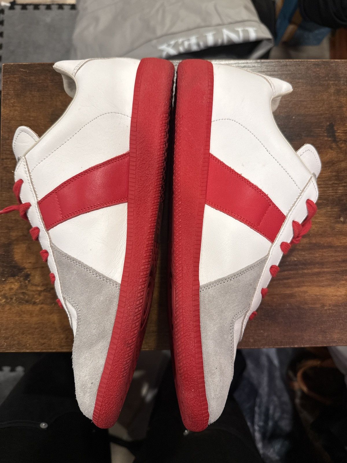 Maison Margiela Maison Margiela Red Replica Gat Size US 12 / EU 45 - 17 Thumbnail