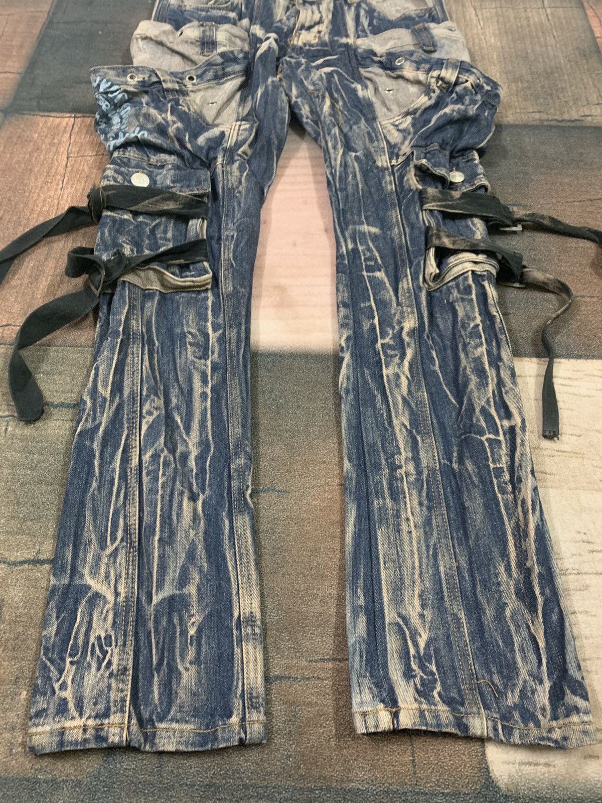 14th Addiction SUPER CRAZY rusty faded bondage style cargo Size US 31 - 4 Thumbnail