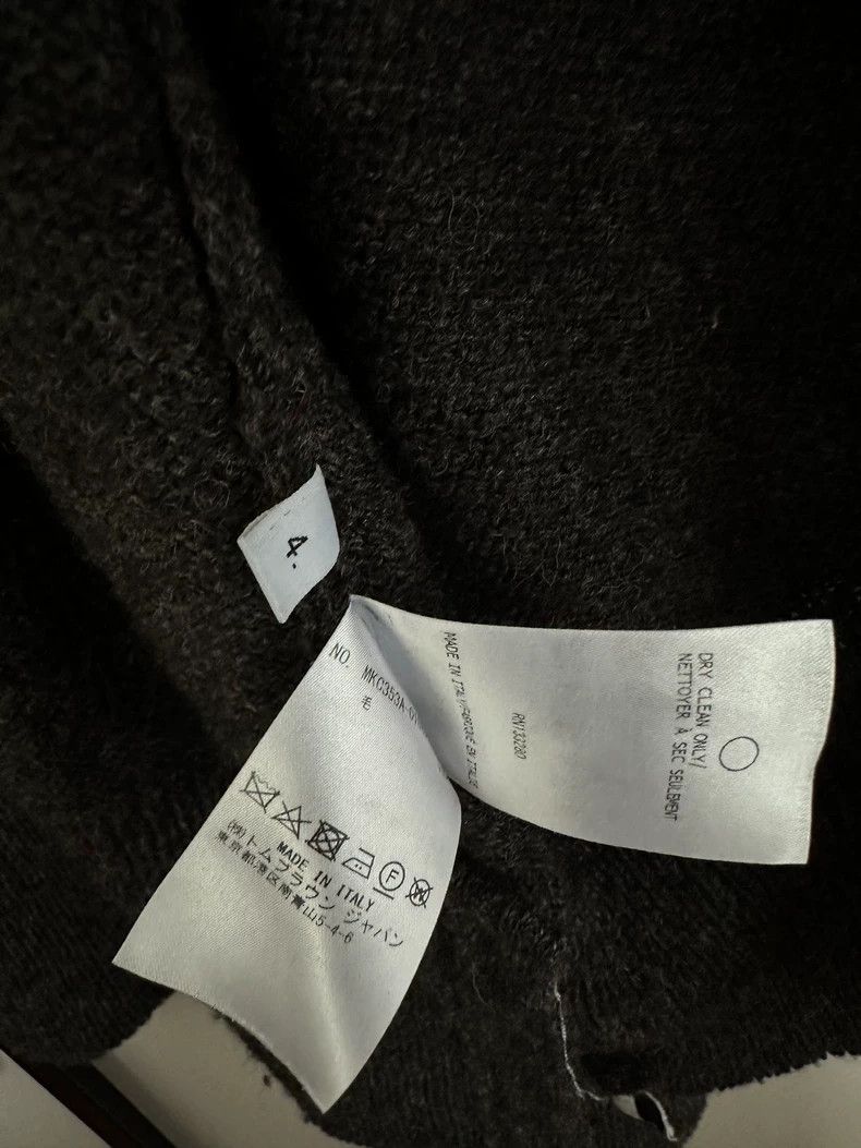Thom Browne Thom Browne Wool knit cardigan Size US XL / EU 56 / 4 - 5 Thumbnail