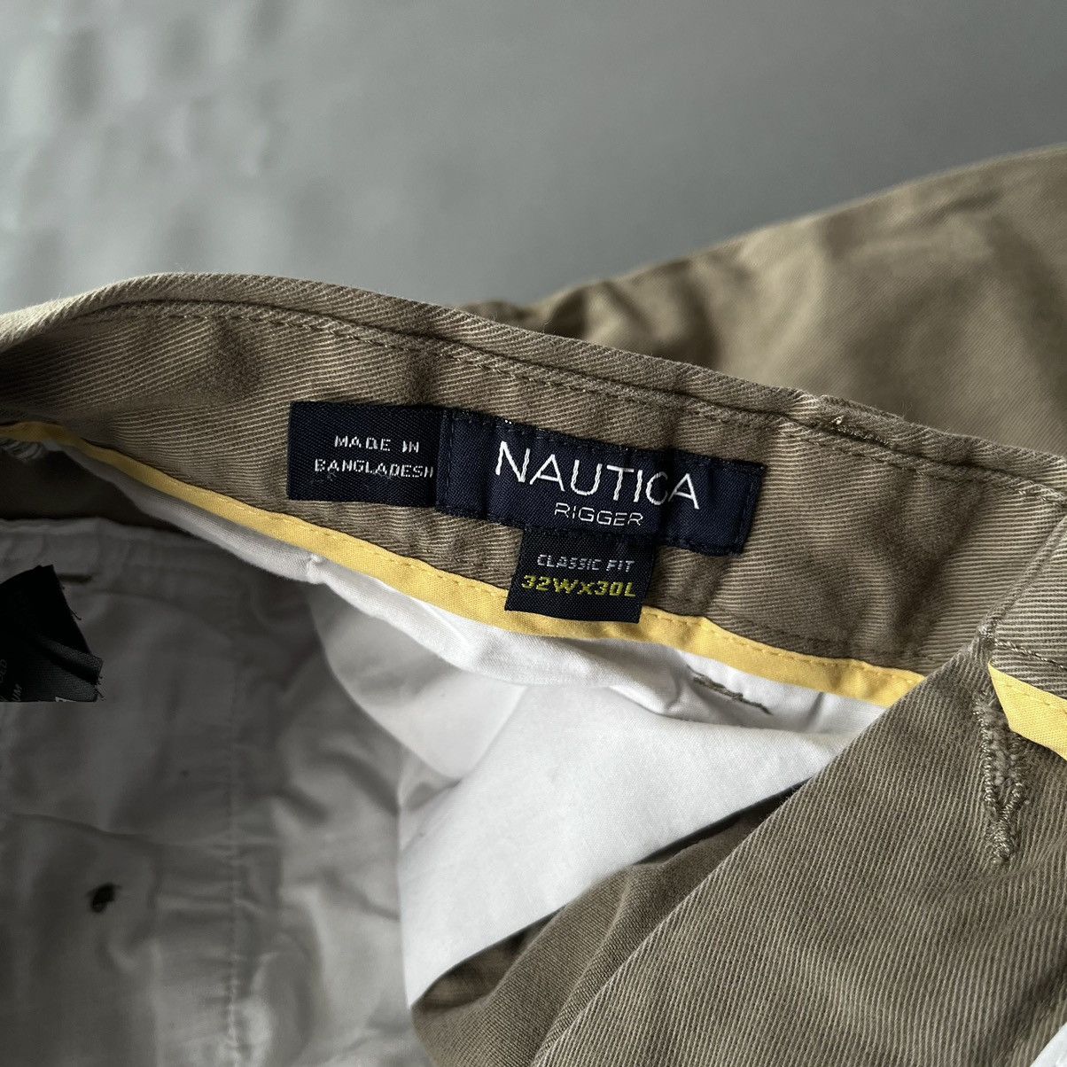 Nautica × Vintage Nautica Casual Chino Pants Size US 32 / EU 48 - 4 Thumbnail