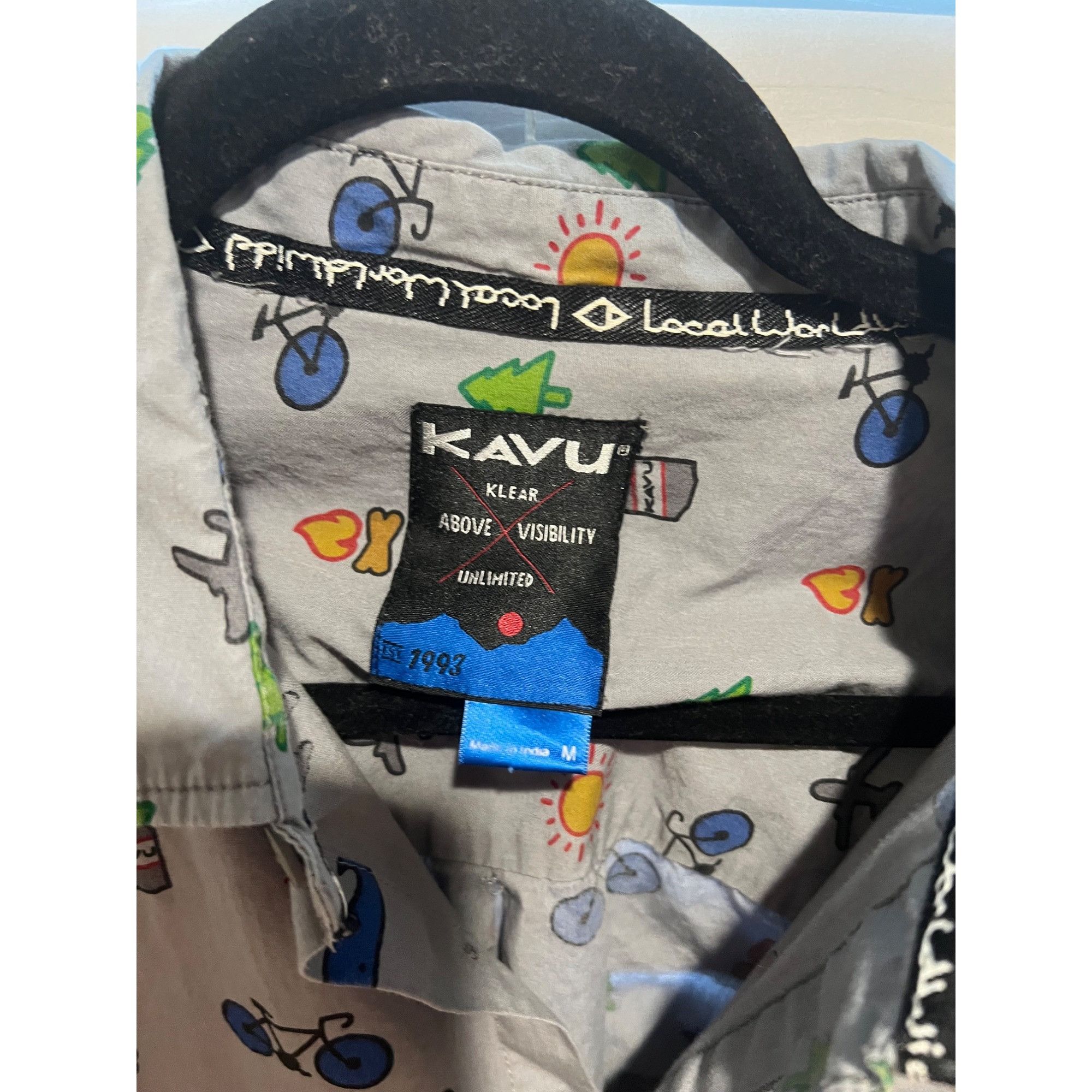 KAVU Kavu Short Sleeve Button Up Shirt - Size M Size US M / EU 48-50 / 2 - 3 Thumbnail
