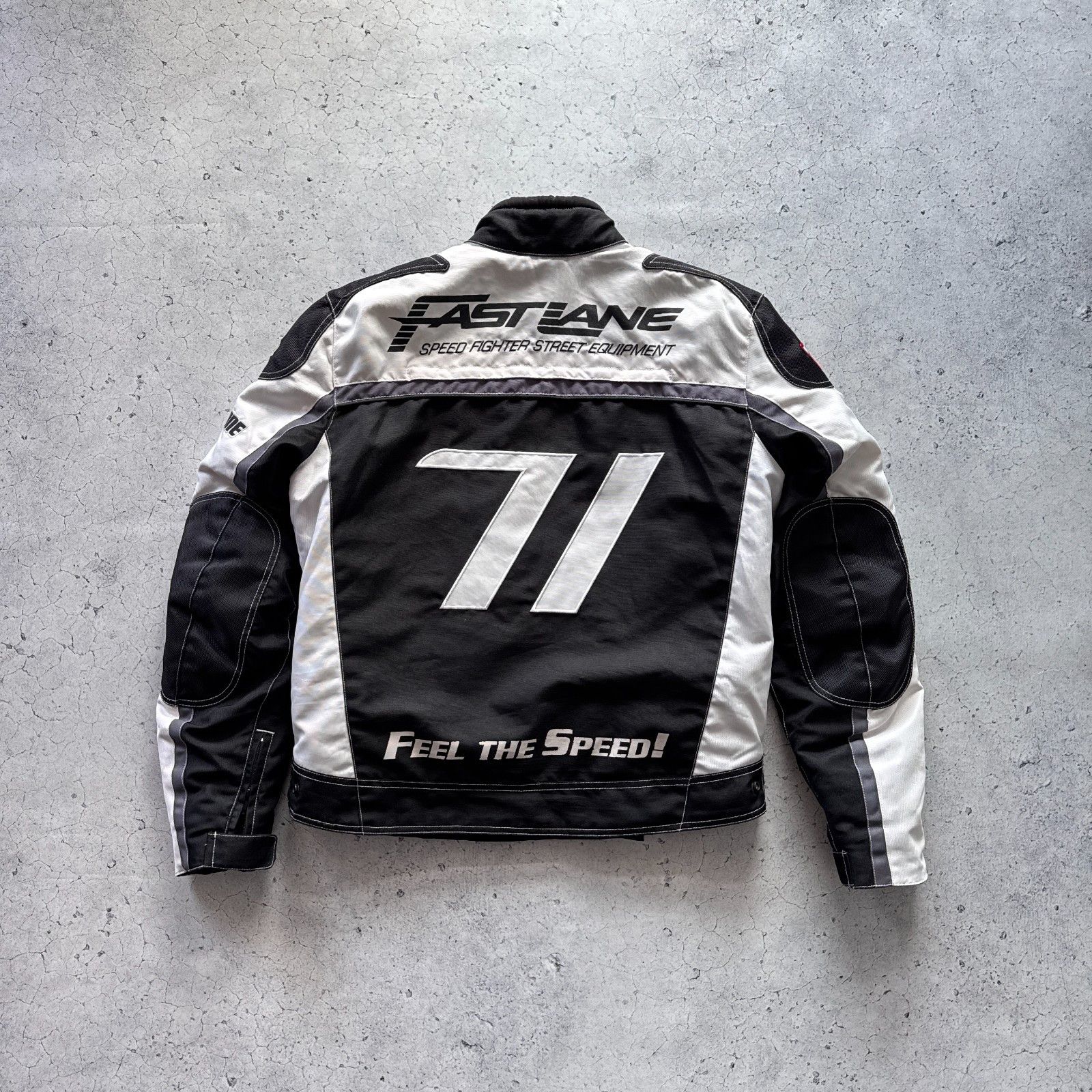 Vintage Racing Fast Line Bomber Jacket 00s Vintage Size L Size US L / EU 52-54 / 3 - 17 Thumbnail