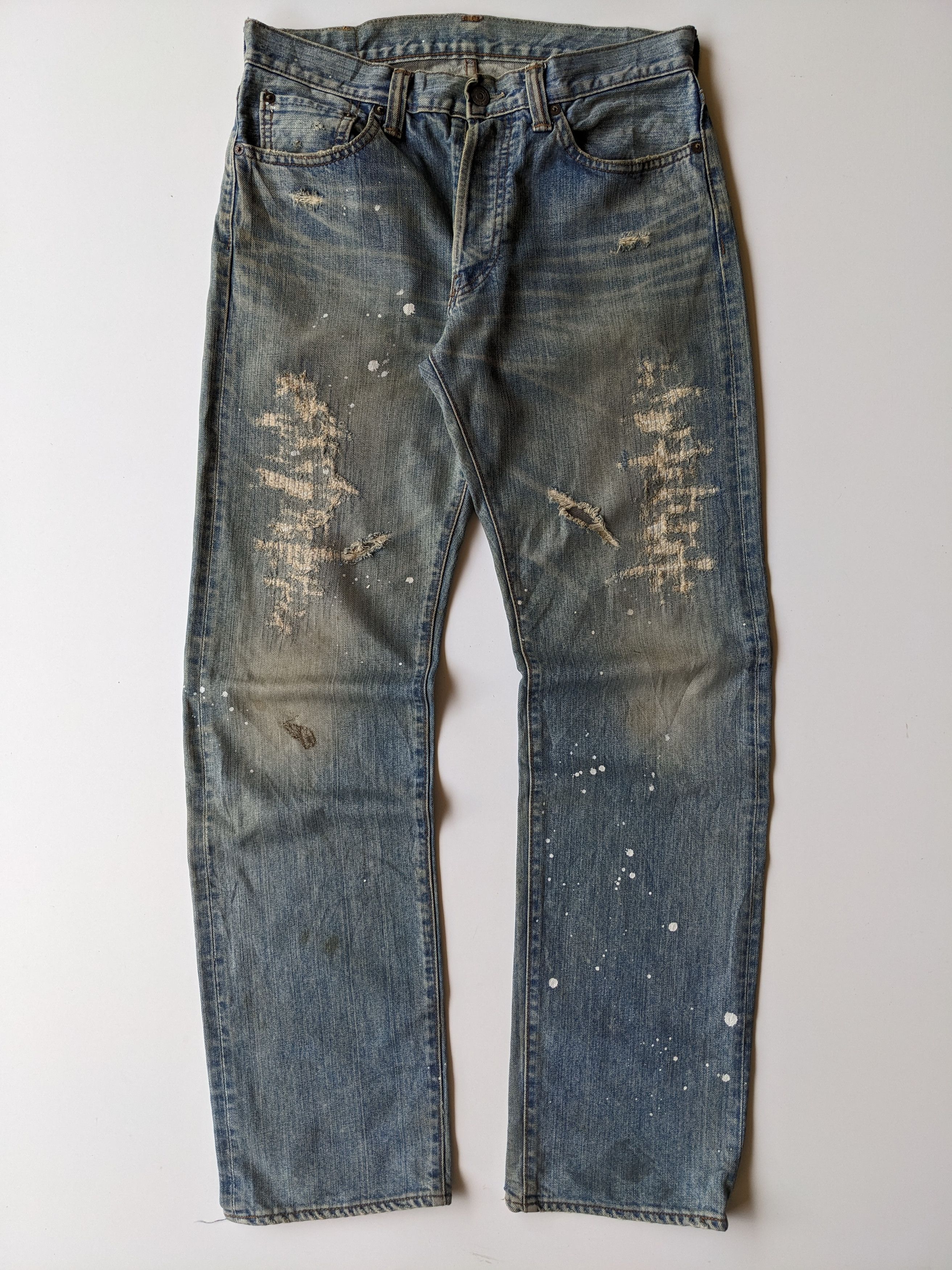 Eternal × Japanese Brand Eternal ripped jeans like Number (N)ine Size US 32 / EU 48 - 1 Thumbnail