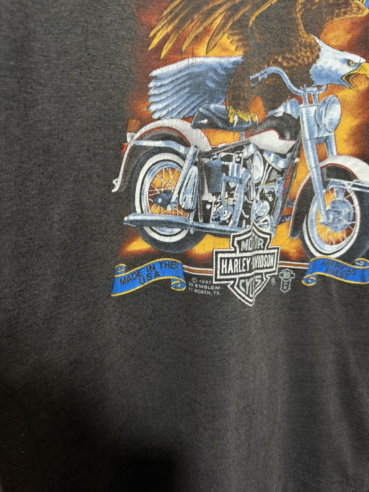 Harley Davidson 1987 3D Emblem Harley Davidson The Eagle Has Landed T-Shirt Size US L / EU 52-54 / 3 - 4 Thumbnail