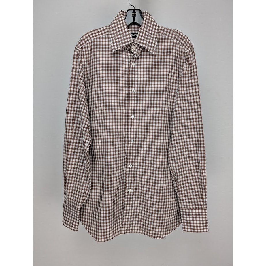 Tom Ford o1rshd1 CC20 Button Shirt in Multicolor Size US M / EU 48-50 / 2 - 1 Thumbnail