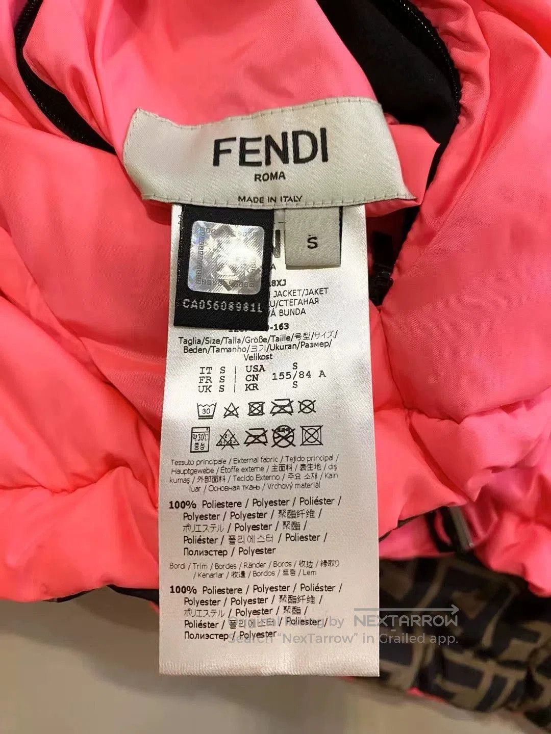 Fendi Fendi Double-Sided Thick Loose Coat S. Size US S / EU 44-46 / 1 - 7 Thumbnail