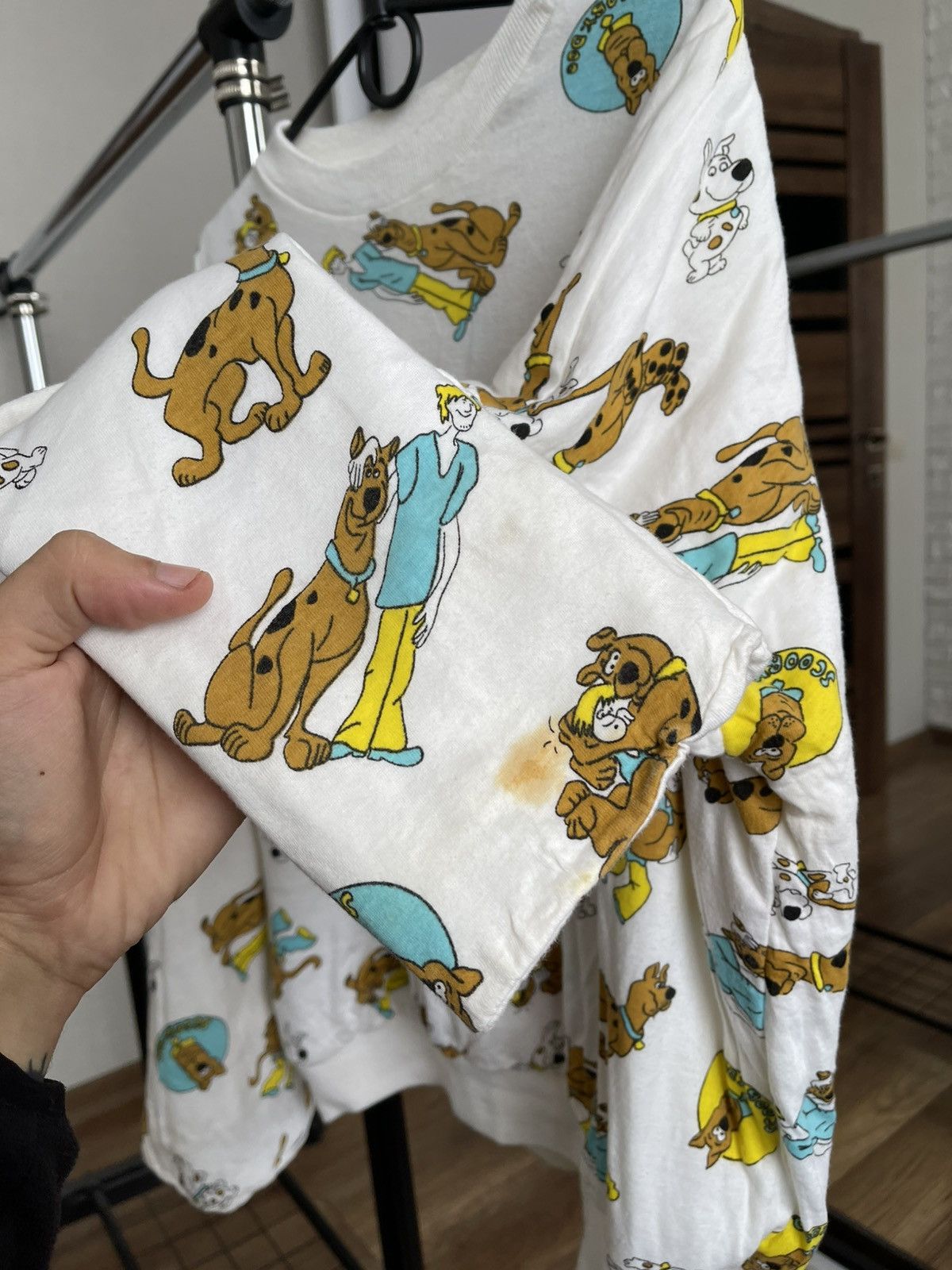 Vintage 1986 Scooby Doo Hanna Barbera Vintage Reversible Sweatshirt Size US M / EU 48-50 / 2 - 20 Thumbnail