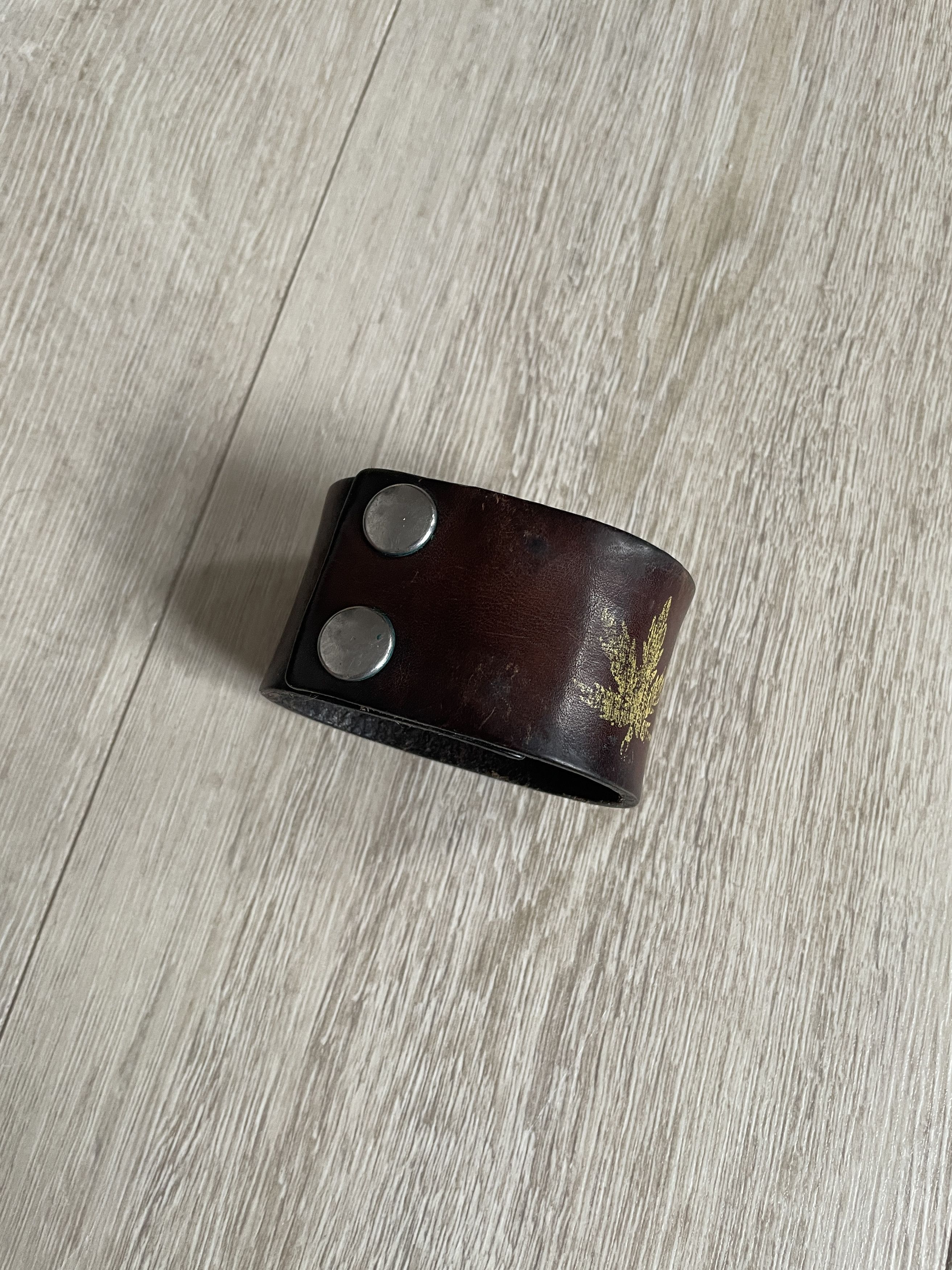 Dsquared2 Dsquared2 SS05 “Stoner” runway leather bracelet Size ONE SIZE - 6 Thumbnail