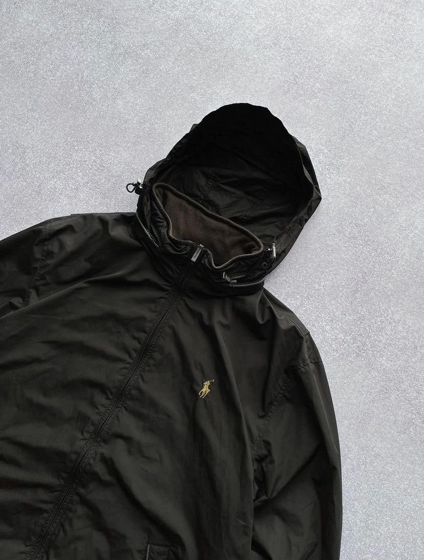 Polo Ralph Lauren × Vintage Vintage Ralph Lauren Brown Windstopper Jacket Y2K M Size US M / EU 48-50 / 2 - 2 Thumbnail