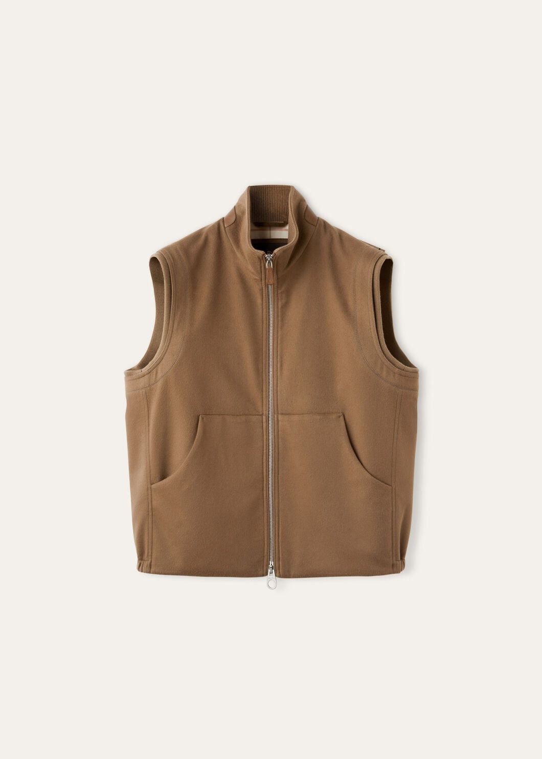 o1w1db10125 FAO0705 Ume Vest in Brown
