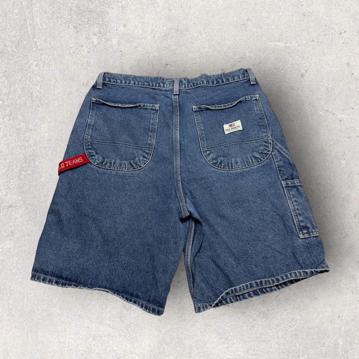 Polo Ralph Lauren × Vintage Vintage Polo Jeans carpenter jean shorts Size US 34 / EU 50 - 1 Thumbnail
