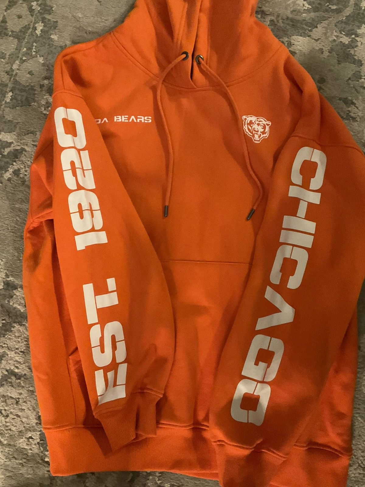 NFL × Vintage Orange Chicago Bears hoodie sweatshirt Size US L / EU 52-54 / 3 - 4 Thumbnail