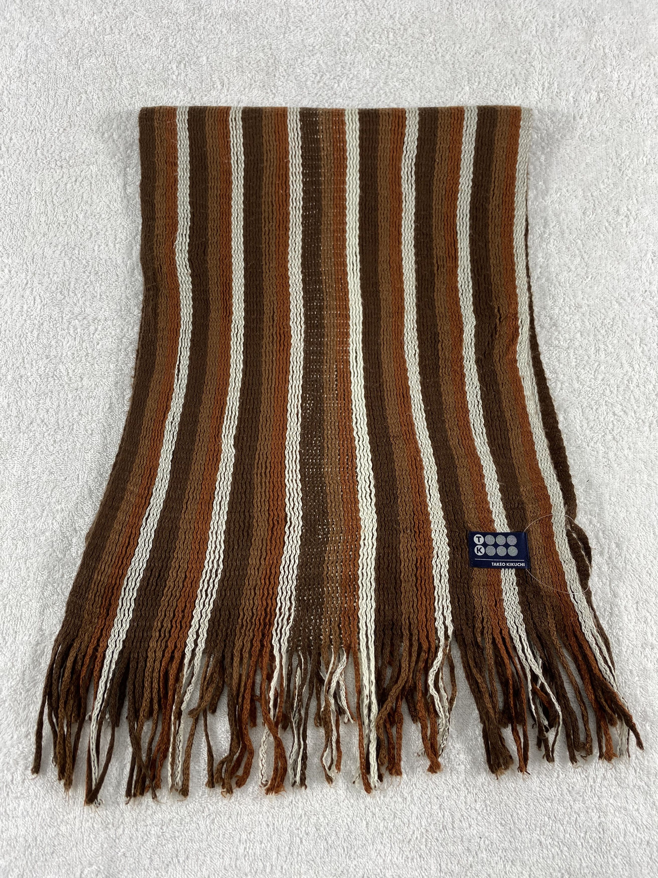 Takeo Kikuchi Vintage Takeo Kikuchi Scarf/Muffler/Neckwear MF691 Size ONE SIZE - 2 Thumbnail