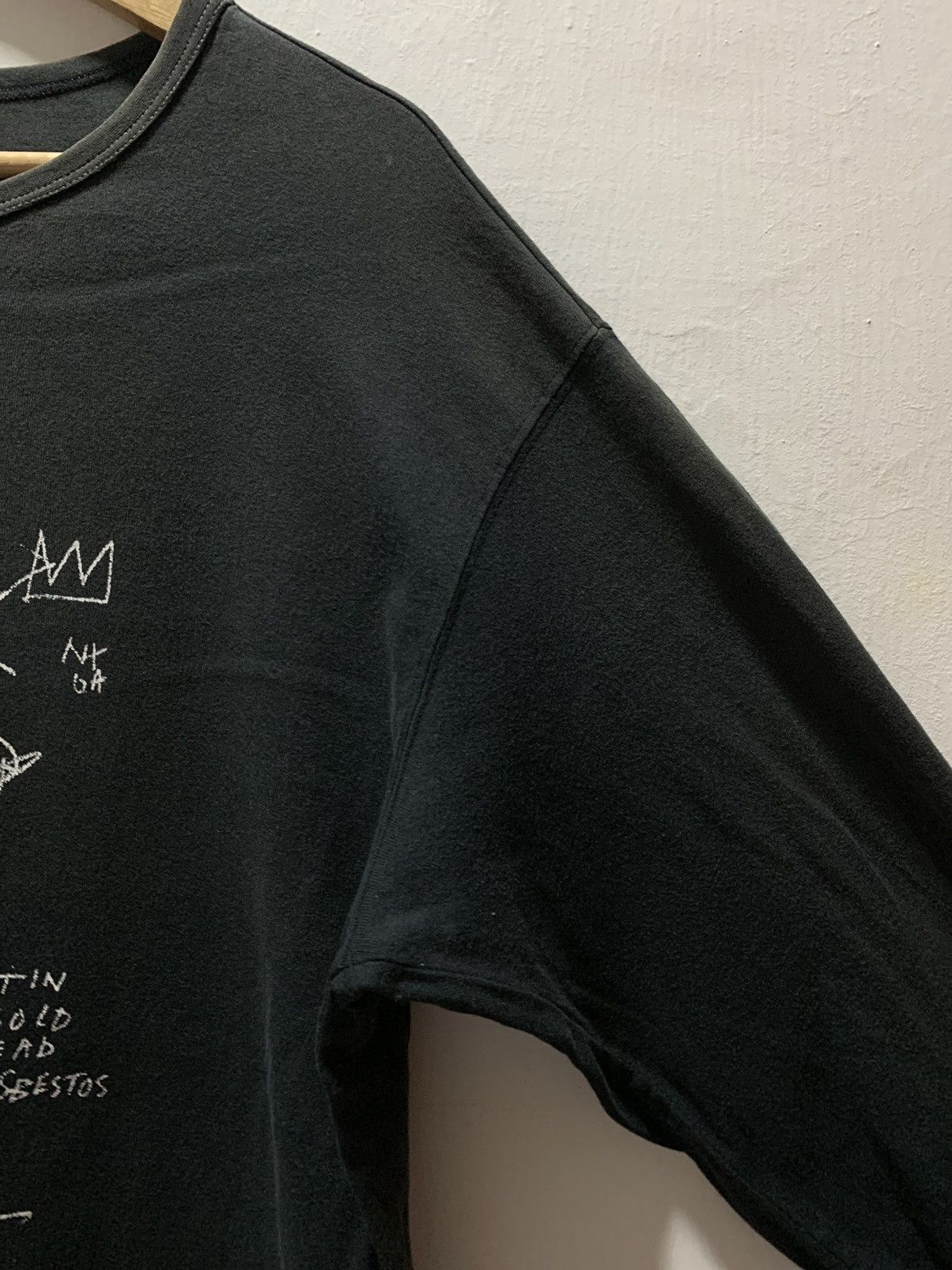 Jean-Michel Basquiat Vtg JEAN MICHEL BASQUIAT T Shirt Size US XL / EU 56 / 4 - 8 Thumbnail