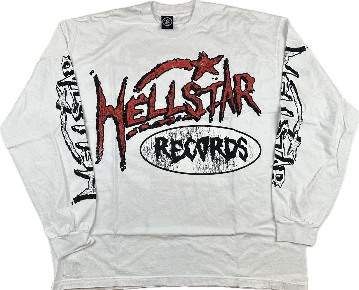 HELLSTAR Hellstar Overseas Collection Records Long Sleeve Size US XXL / EU 58 / 5 - 1 Thumbnail