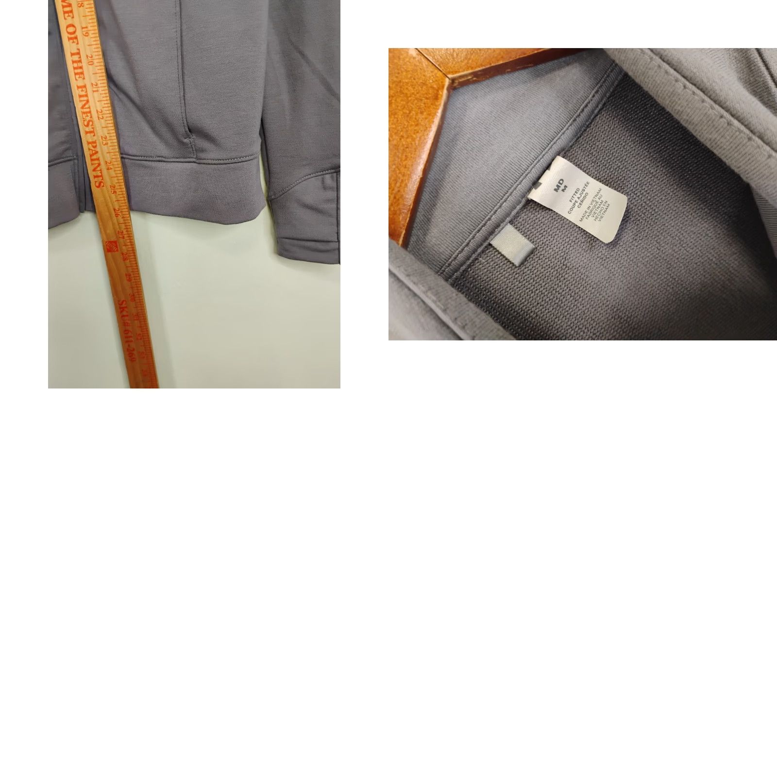Under Armour Under Armour Sweatshirt Full Zip Long Sleeve Paris Mt Country Club Womens S Gray Size S / US 4 / IT 40 - 8 Thumbnail