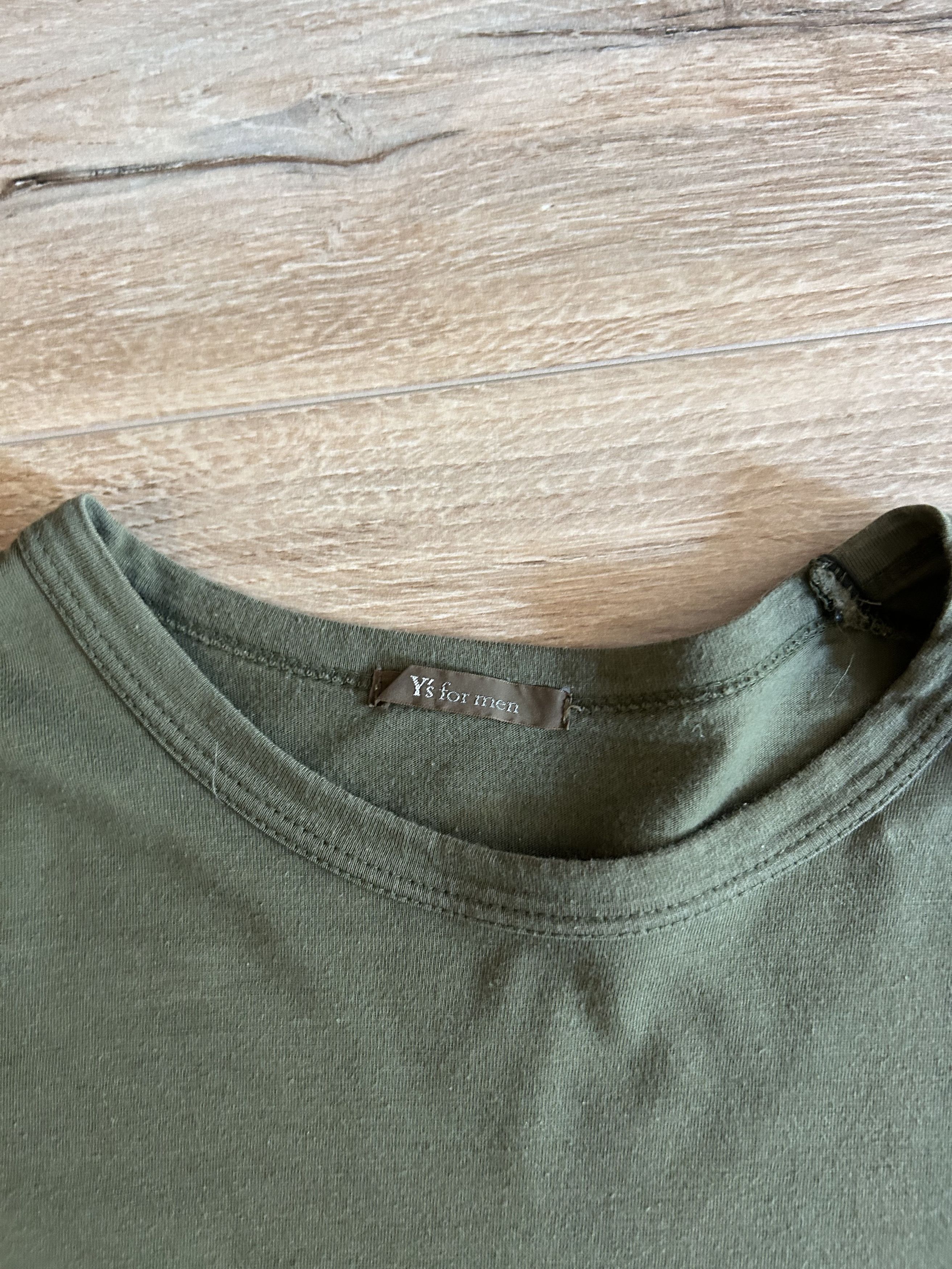 Y's for Men Olive Green Longsleeve Shirt Size US L / EU 52-54 / 3 - 3 Thumbnail