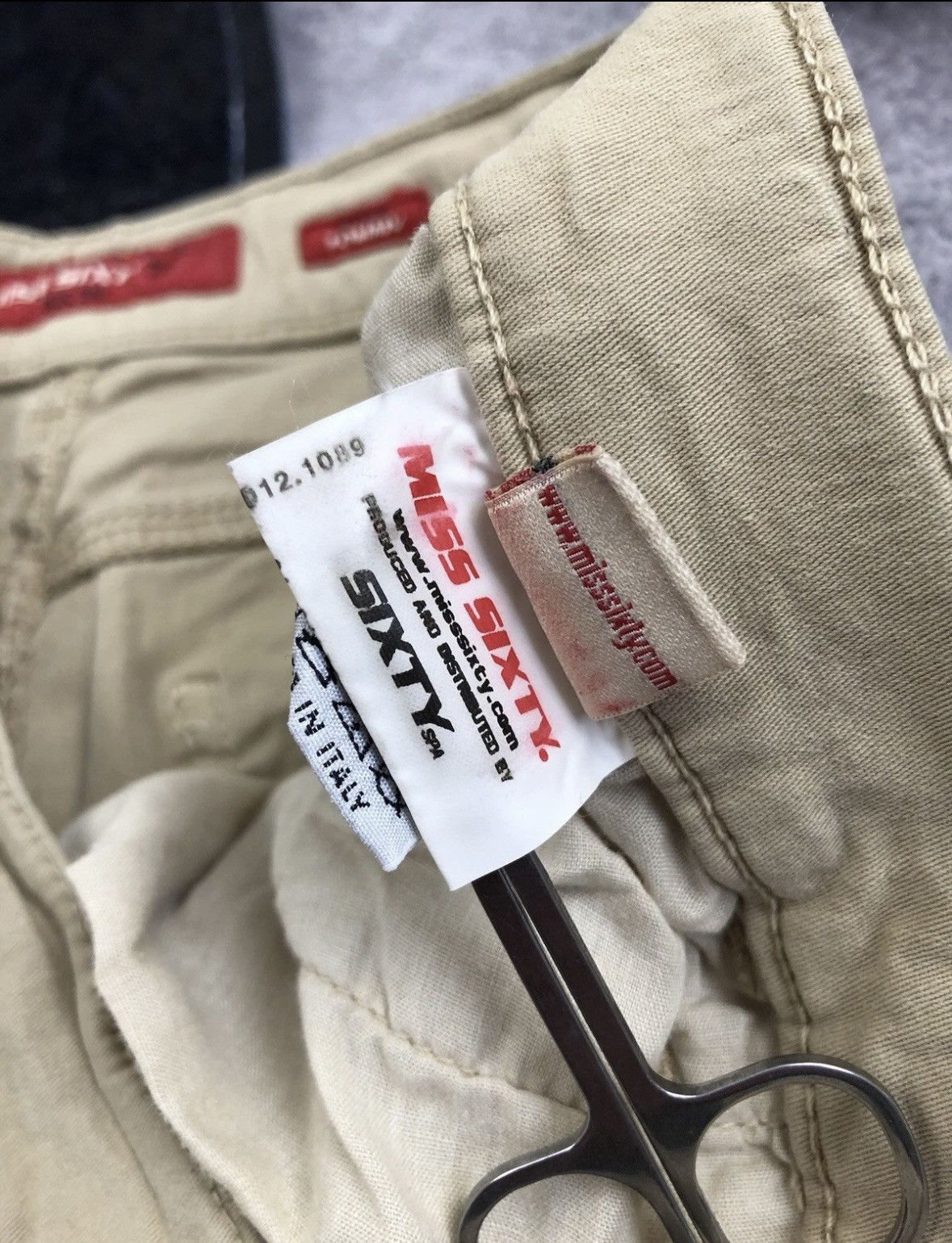 Miss Sixty MISS SIXTY Vintage 30 Size Streetwear Flared Y2k Avantgarde Size 30" / US 8 / IT 44 - 16 Thumbnail