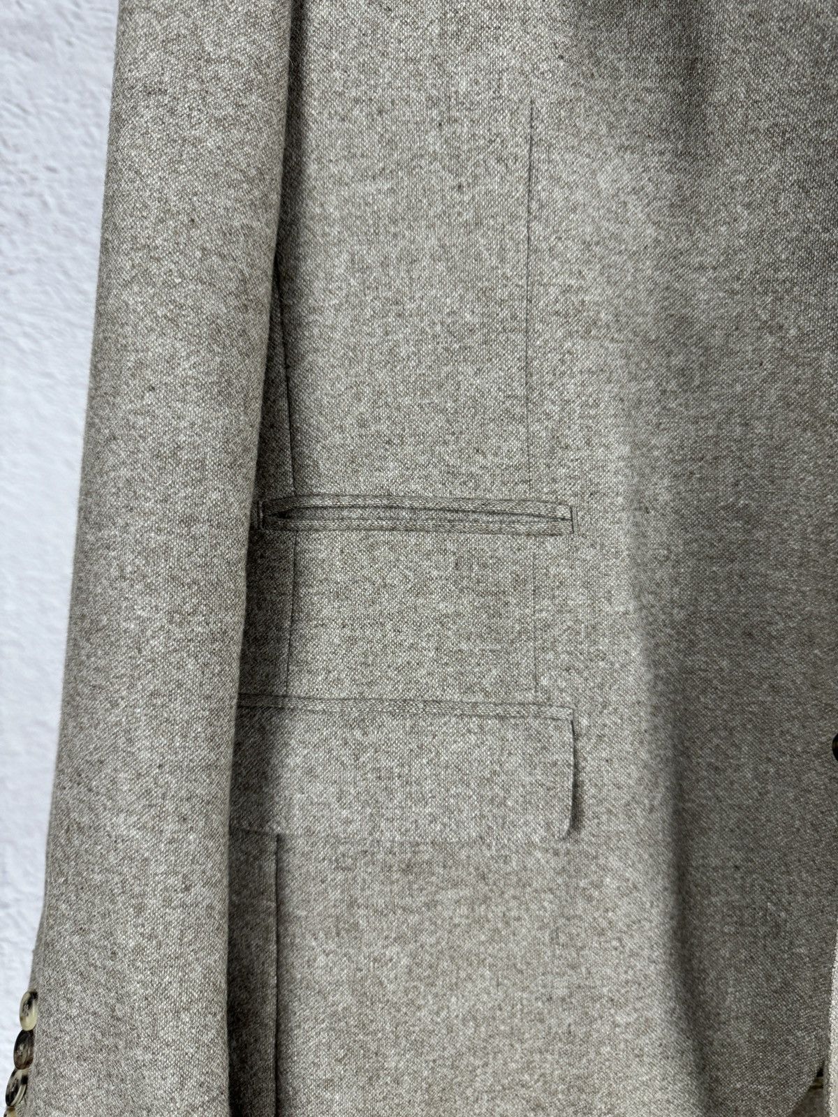 Ermenegildo Zegna Alexander Sachs Ermenegildo Zegna 2 button unlined blazer Size 46R - 10 Thumbnail