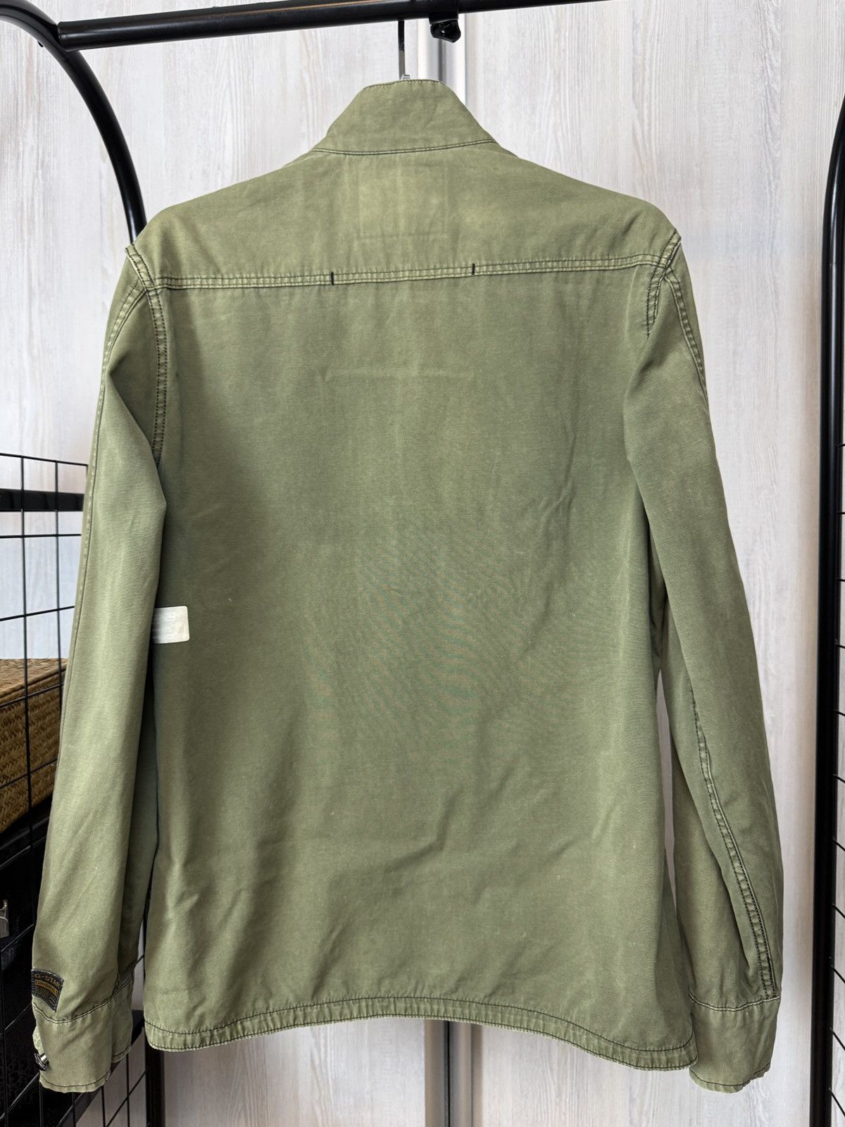 G-Star G-Star Raw vintage faded cotton trench overshirt jacket Size US XL / EU 56 / 4 - 10 Thumbnail