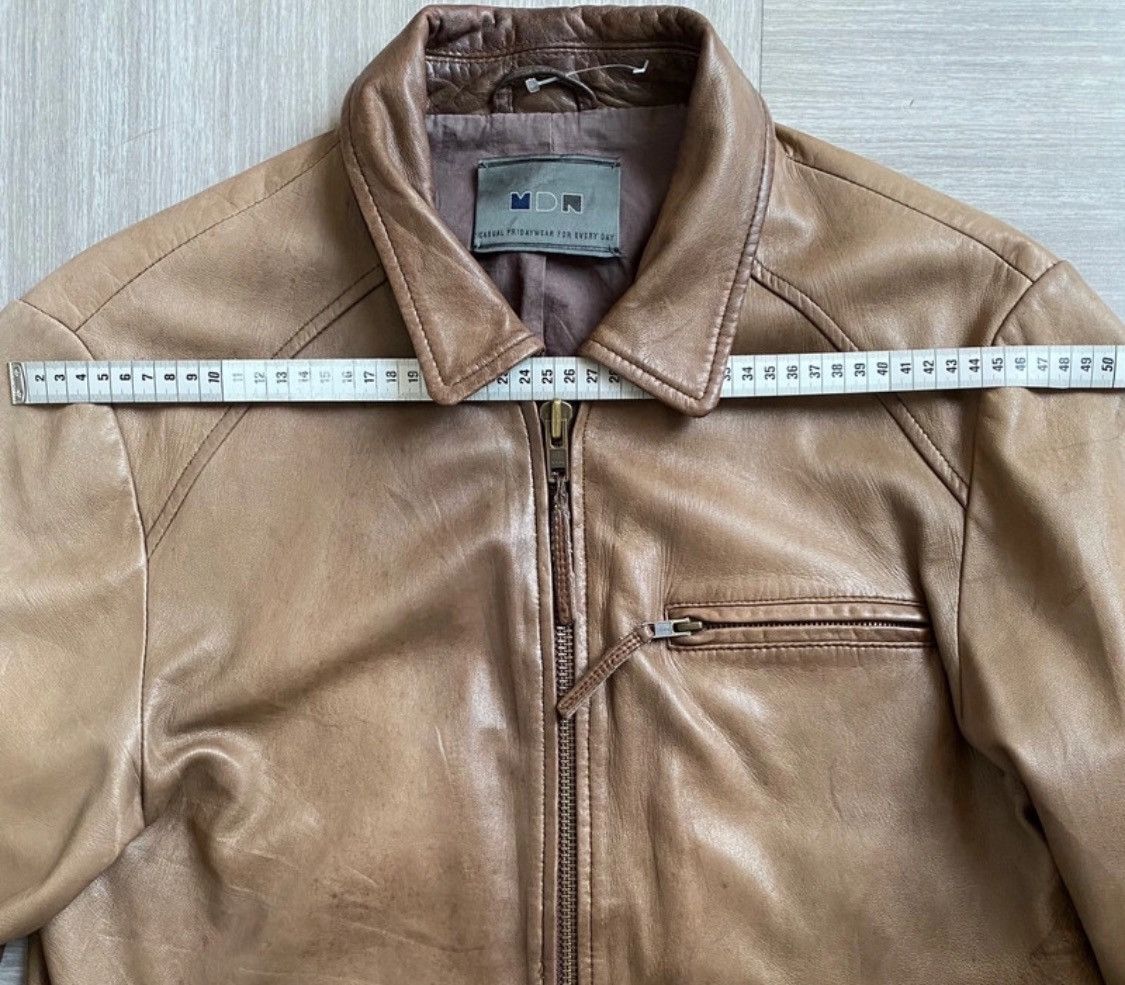 Vintage veste en cuir vintage marron Size US M / EU 48-50 / 2 - 6 Thumbnail