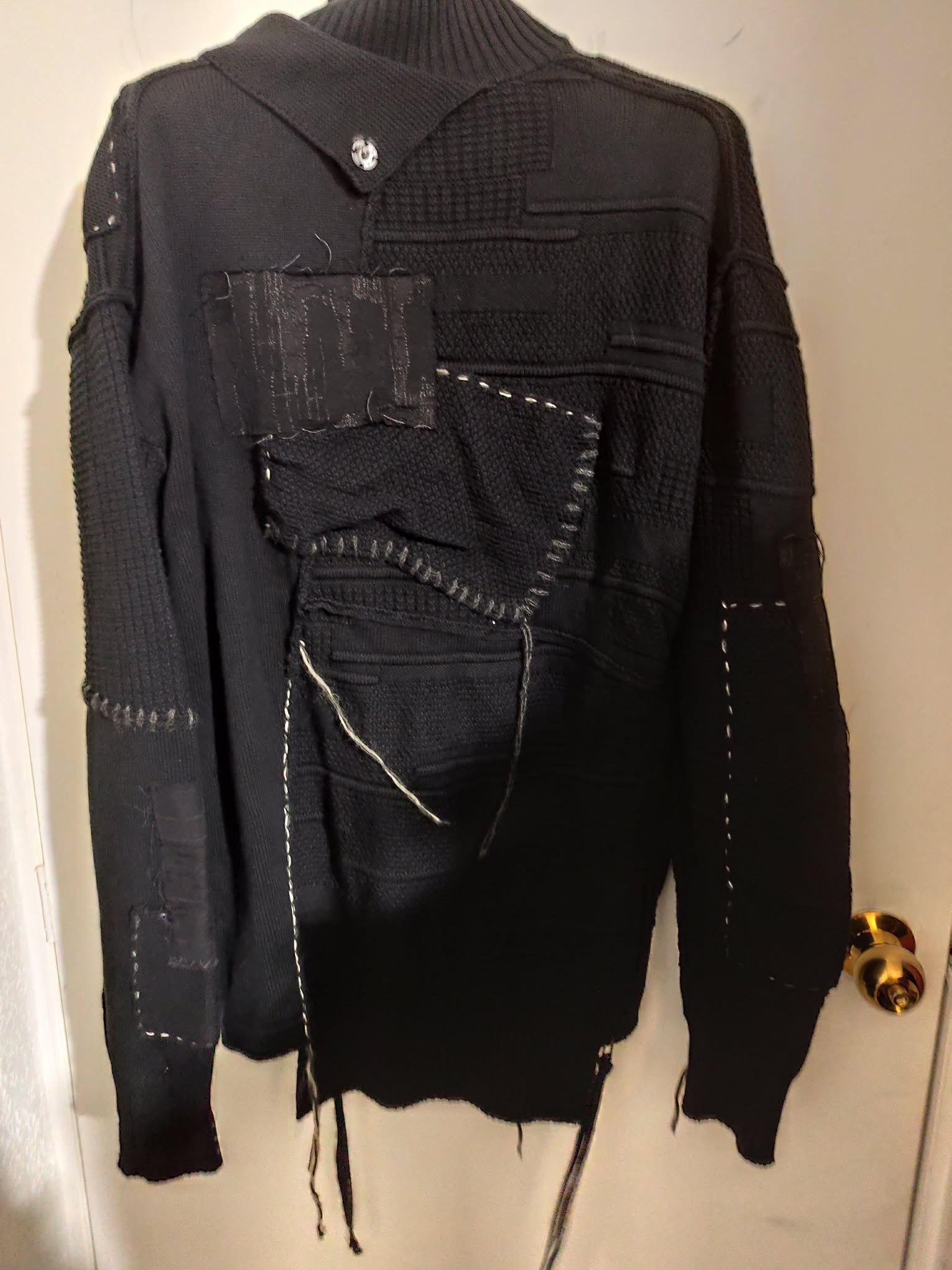 D.Hygen Cotton Cashmere Crust Patch Knit Pullover Size US S / EU 44-46 / 1 - 1 Thumbnail