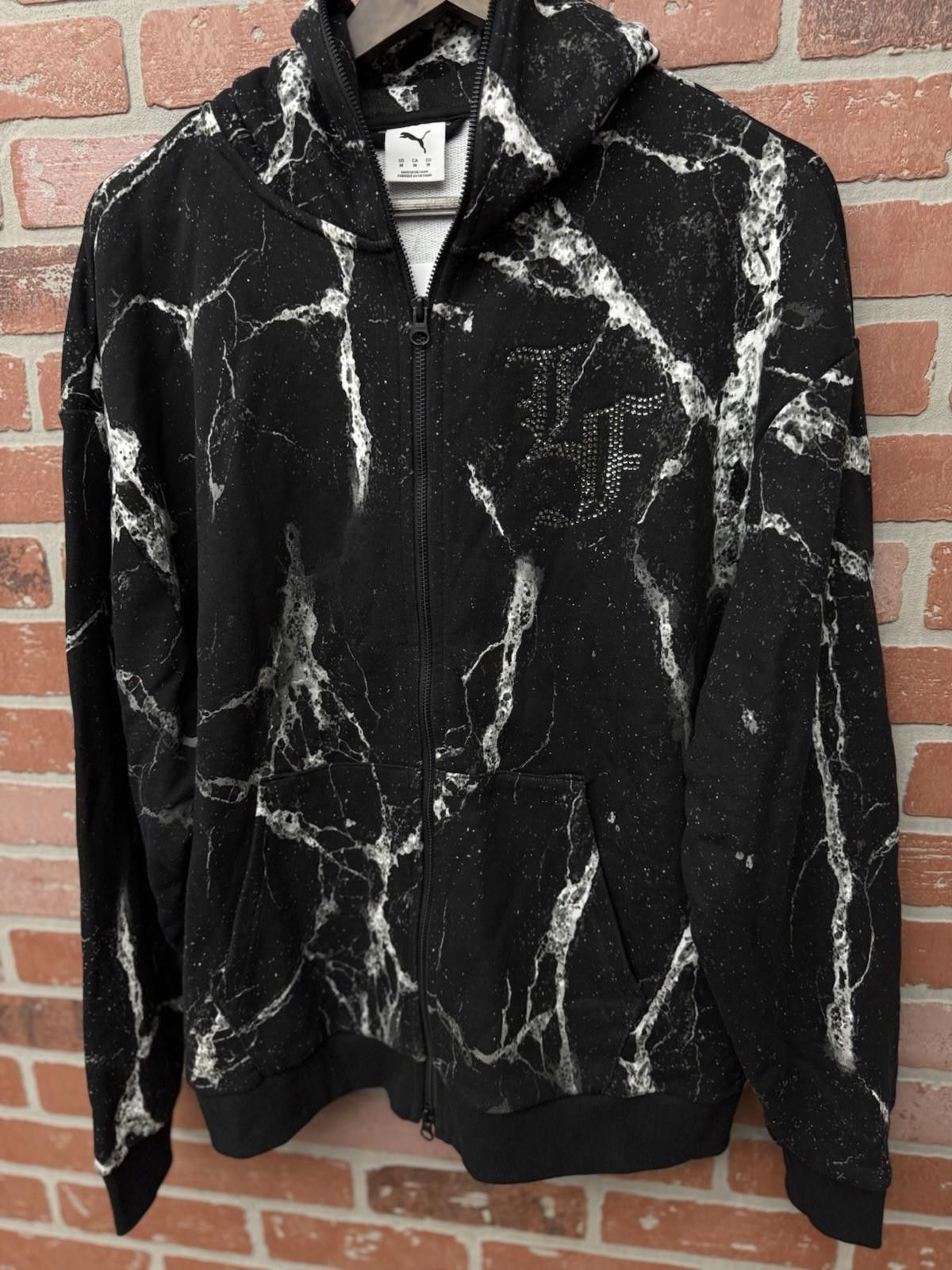 Puma Puma LaFrance Written In Chrome Hoodie (Black) Medium NEW Size US M / EU 48-50 / 2 - 3 Thumbnail