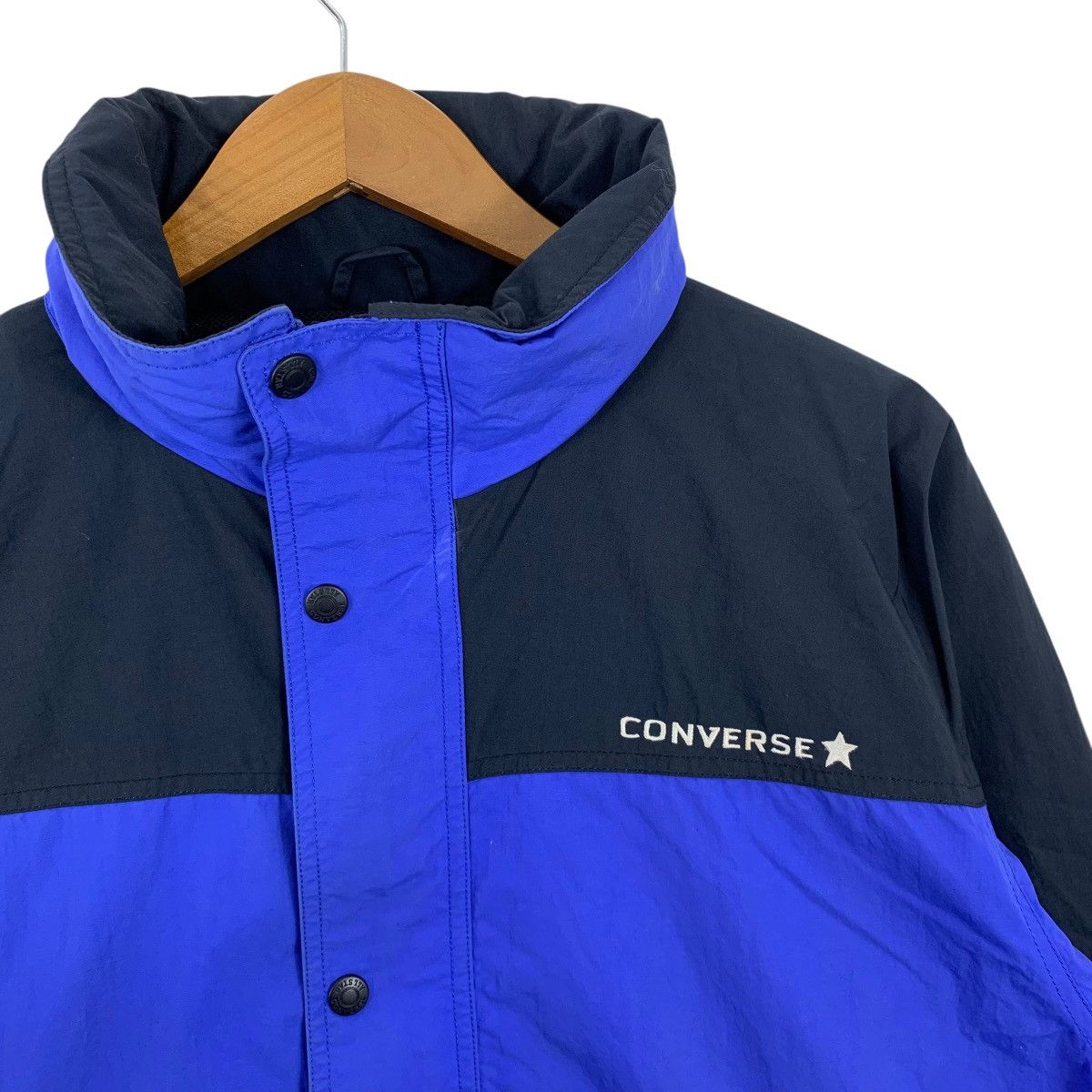 Converse CONVERSE All Star Streetwear Casual Small Logo Zipper Jacket Size US L / EU 52-54 / 3 - 5 Thumbnail