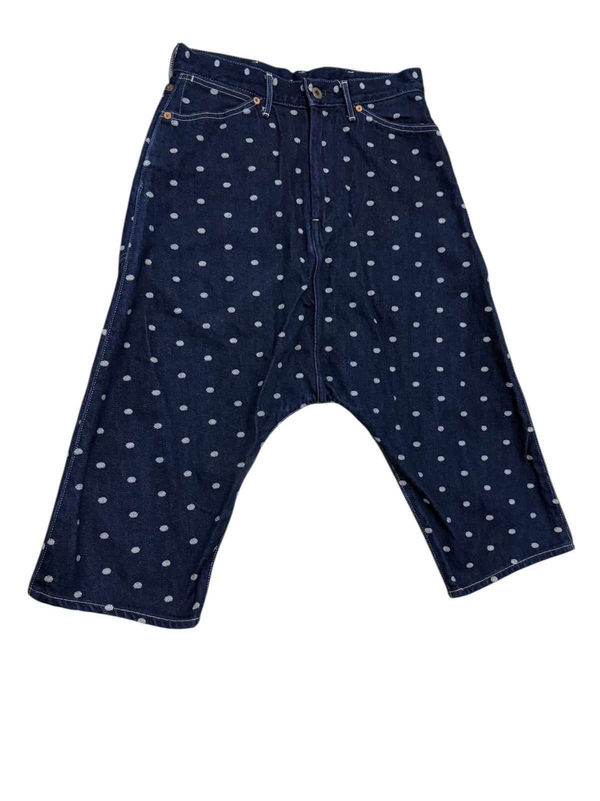 Japanese Brand × Kapital KAPITAL POLKA DOT DESIGN LONG RISE JAPAN CULTURE STYLE Size US 29 - 2 Thumbnail
